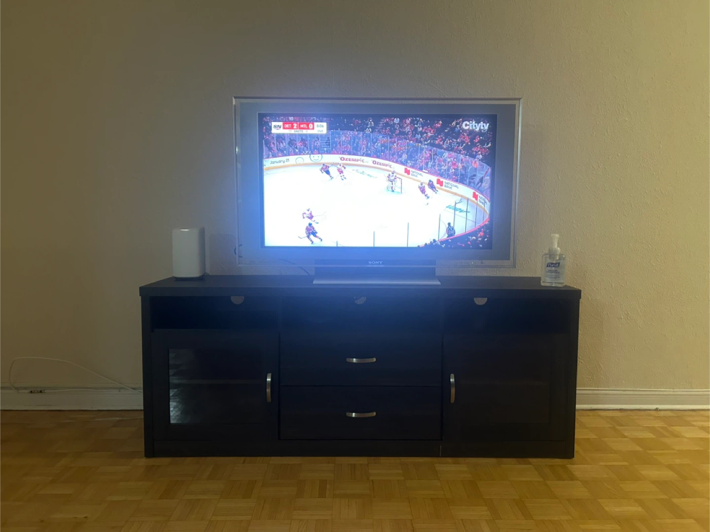 Brand newDark grey TV Stand on sale