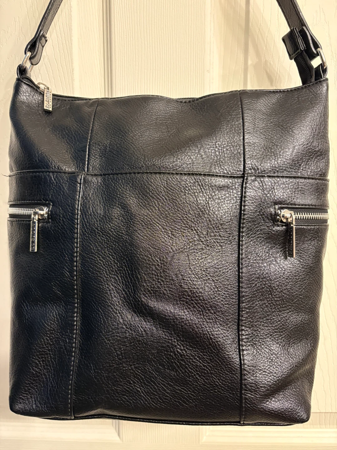Roots 73 Black Leather Shoulder Bag - photo 2