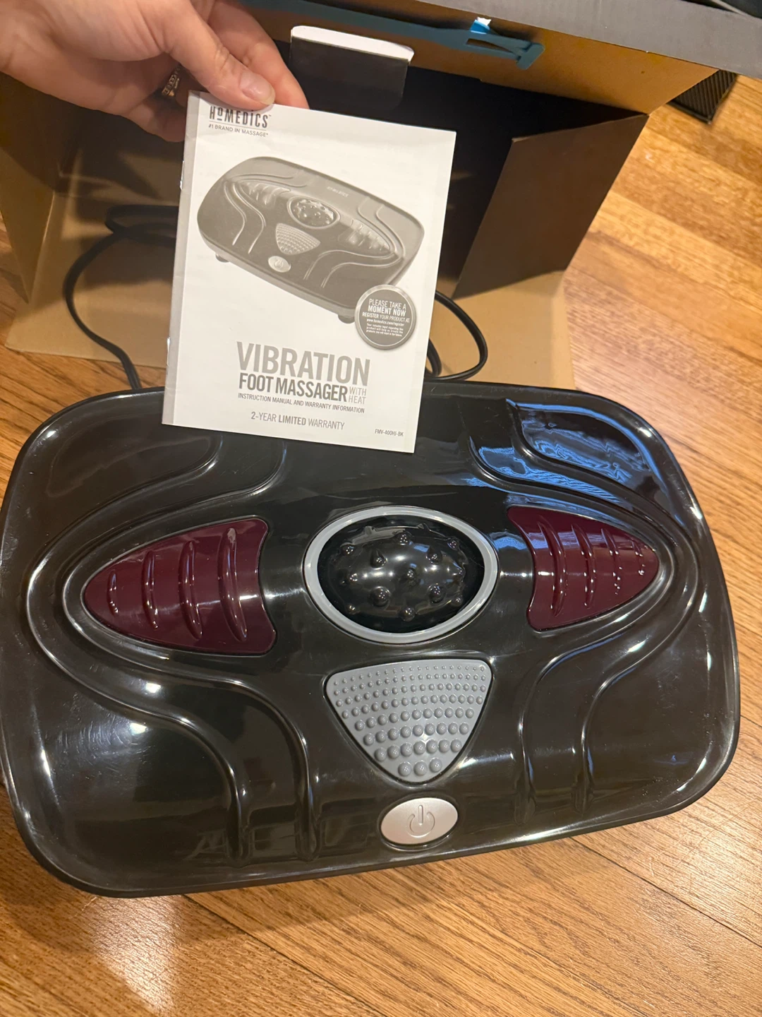 HoMedics Vibration Foot Massager w/ Heat - photo 3