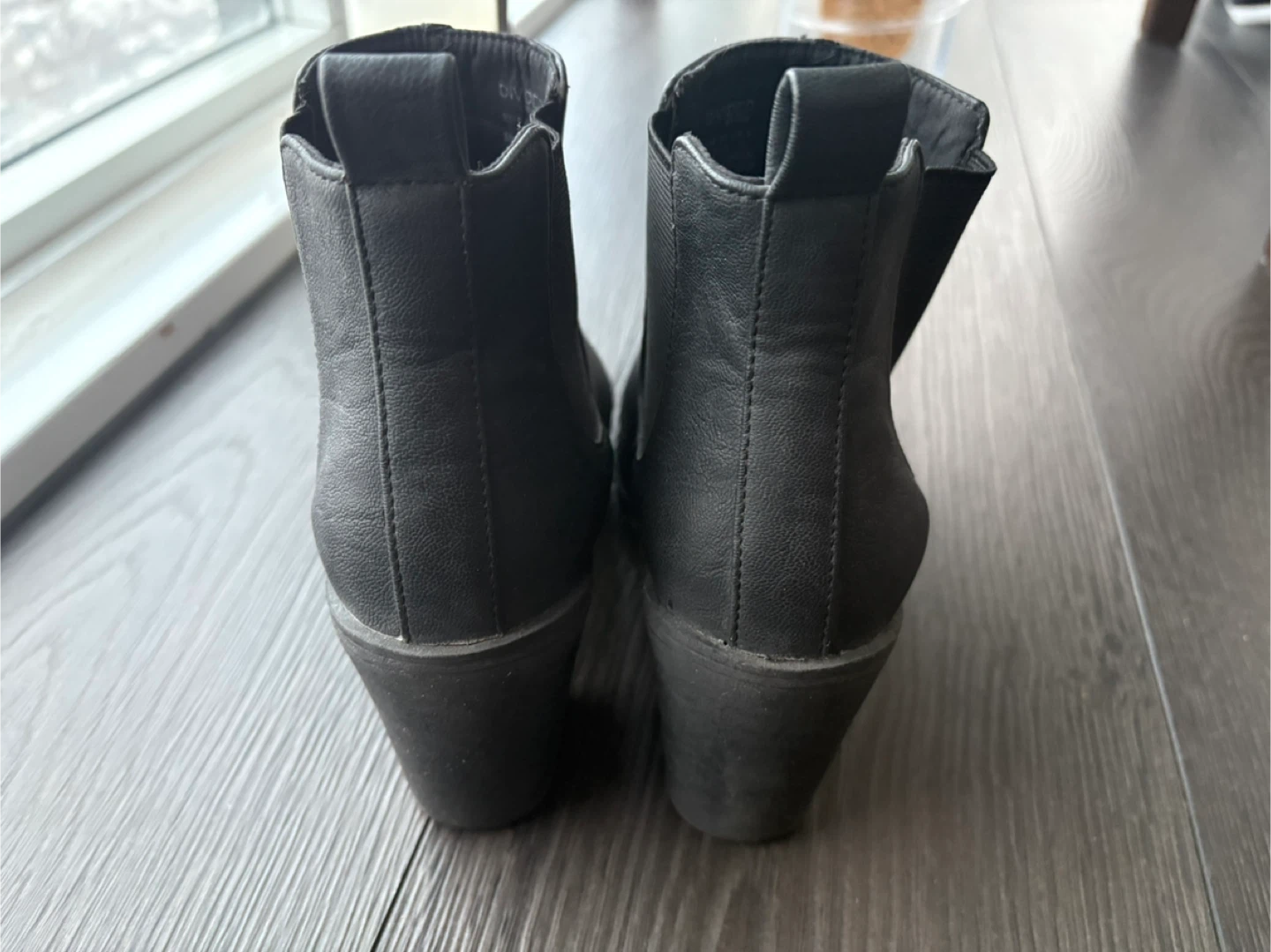 H&M Divided Black Ankle Boots - Size 37 - photo 3