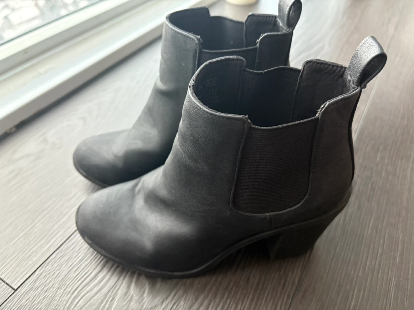 H&M Divided Black Ankle Boots - Size 37 - photo 2