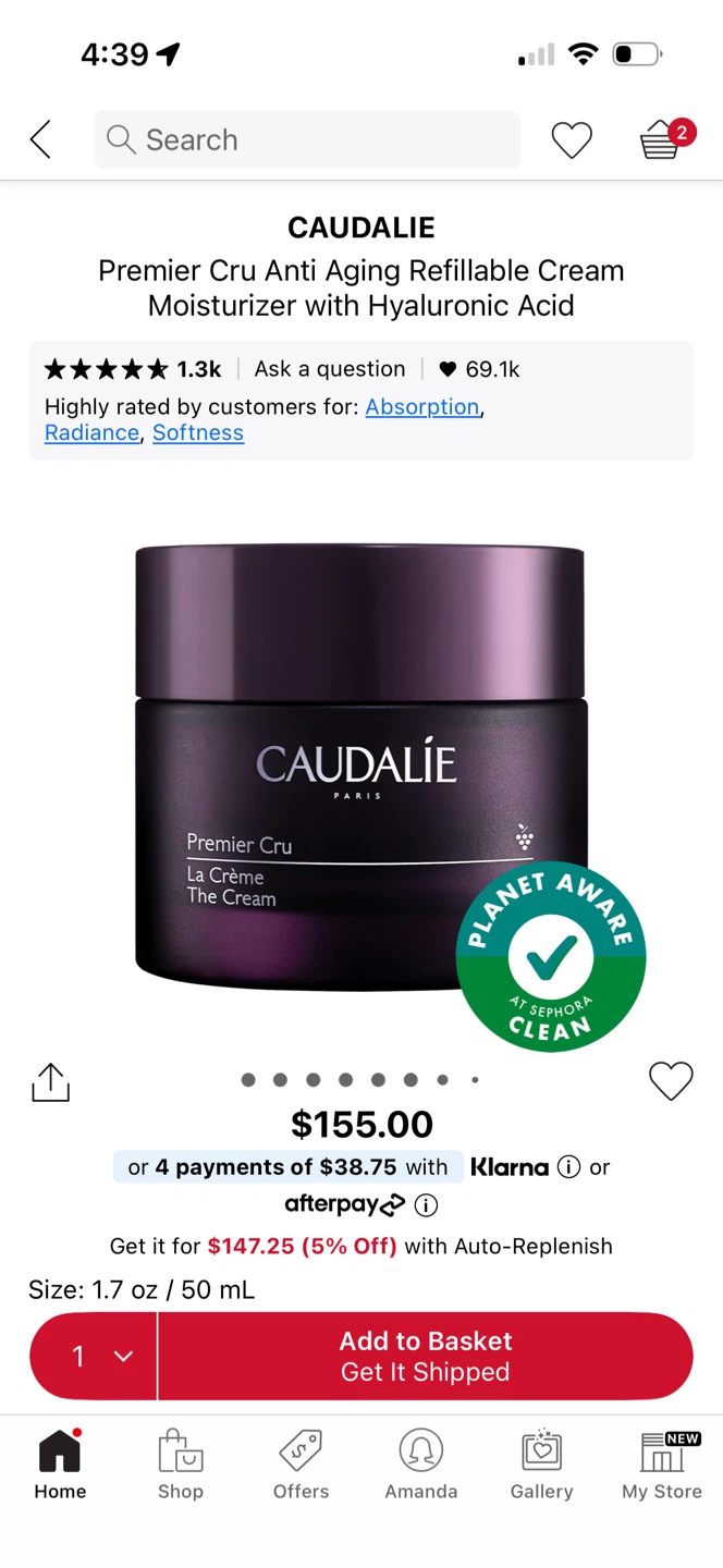 Caudalie Premier Cru The Rich Cream - photo 2