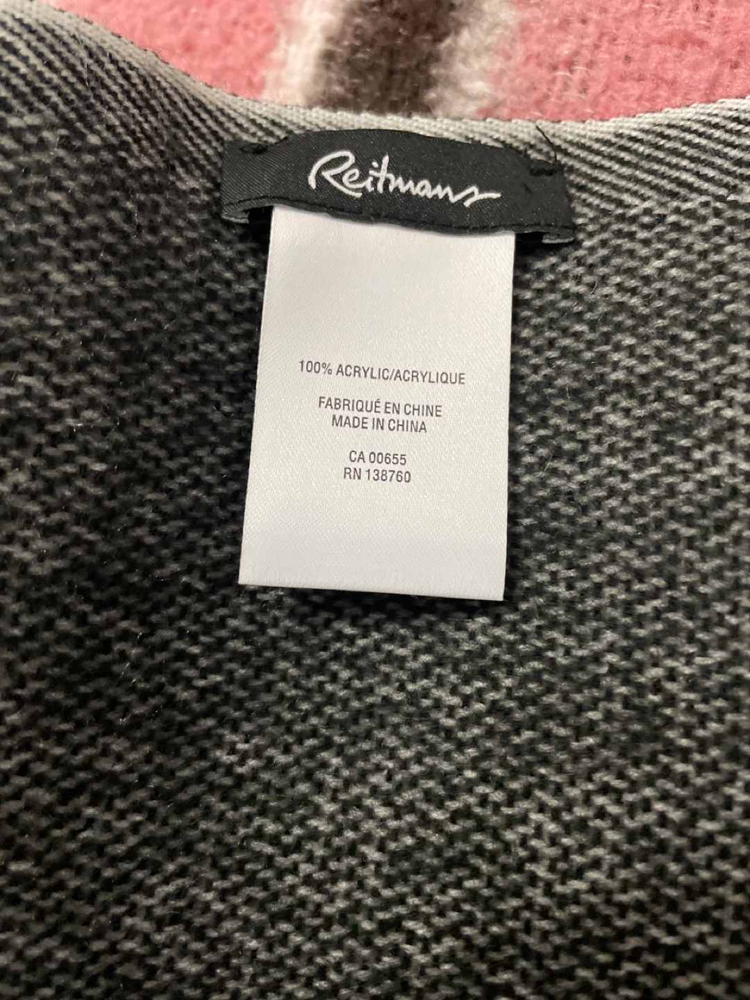 Reitmans Acrylic Blanket Scarf brand new - photo 4