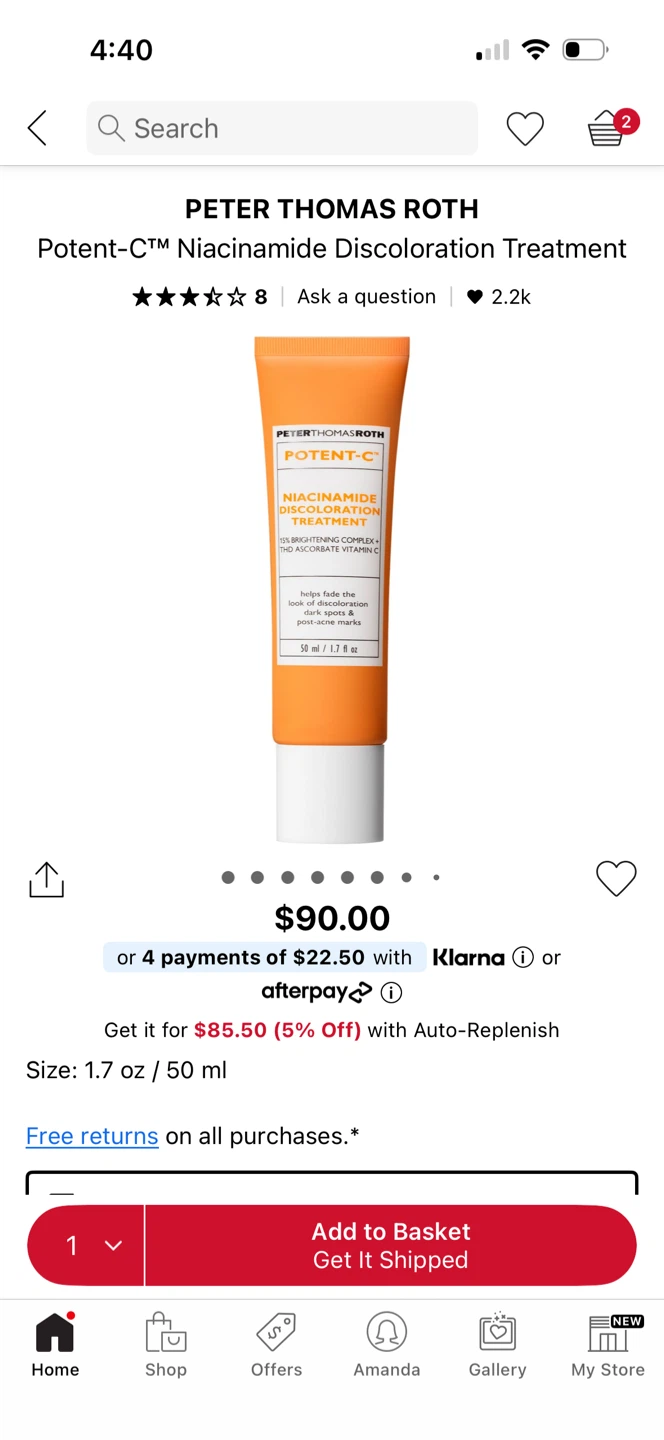 Peter Thomas Roth Potent-C Niacinamide Treatment 50ml - photo 2