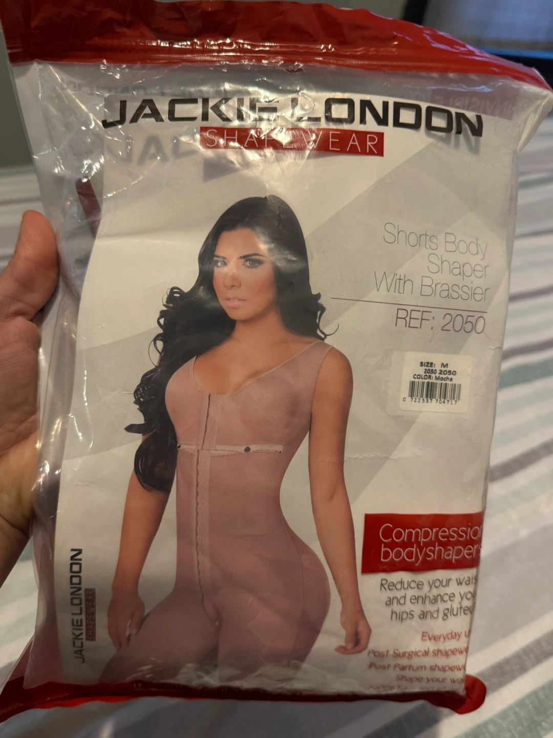 Jackie London Shapewear Shorts Body Shaper w/ Brassier - M - photo 3