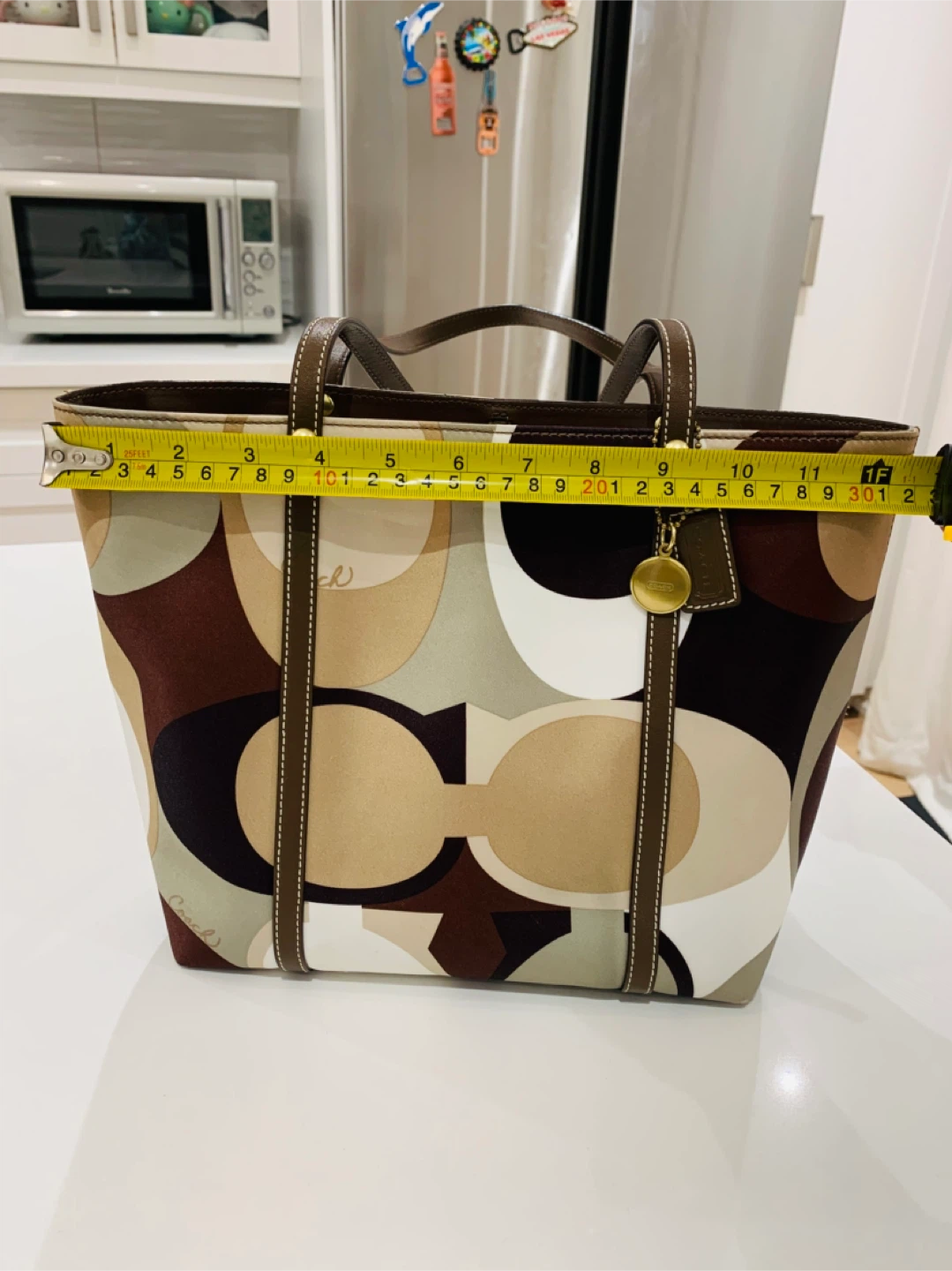 🩷 Coach Optic Sateen  Multicolor Tote Bag 🩷 - photo 3