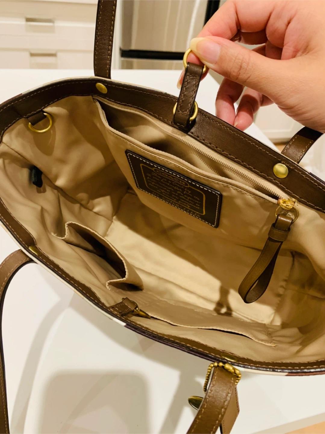 🩷 Coach Optic Sateen  Multicolor Tote Bag 🩷 - photo 5