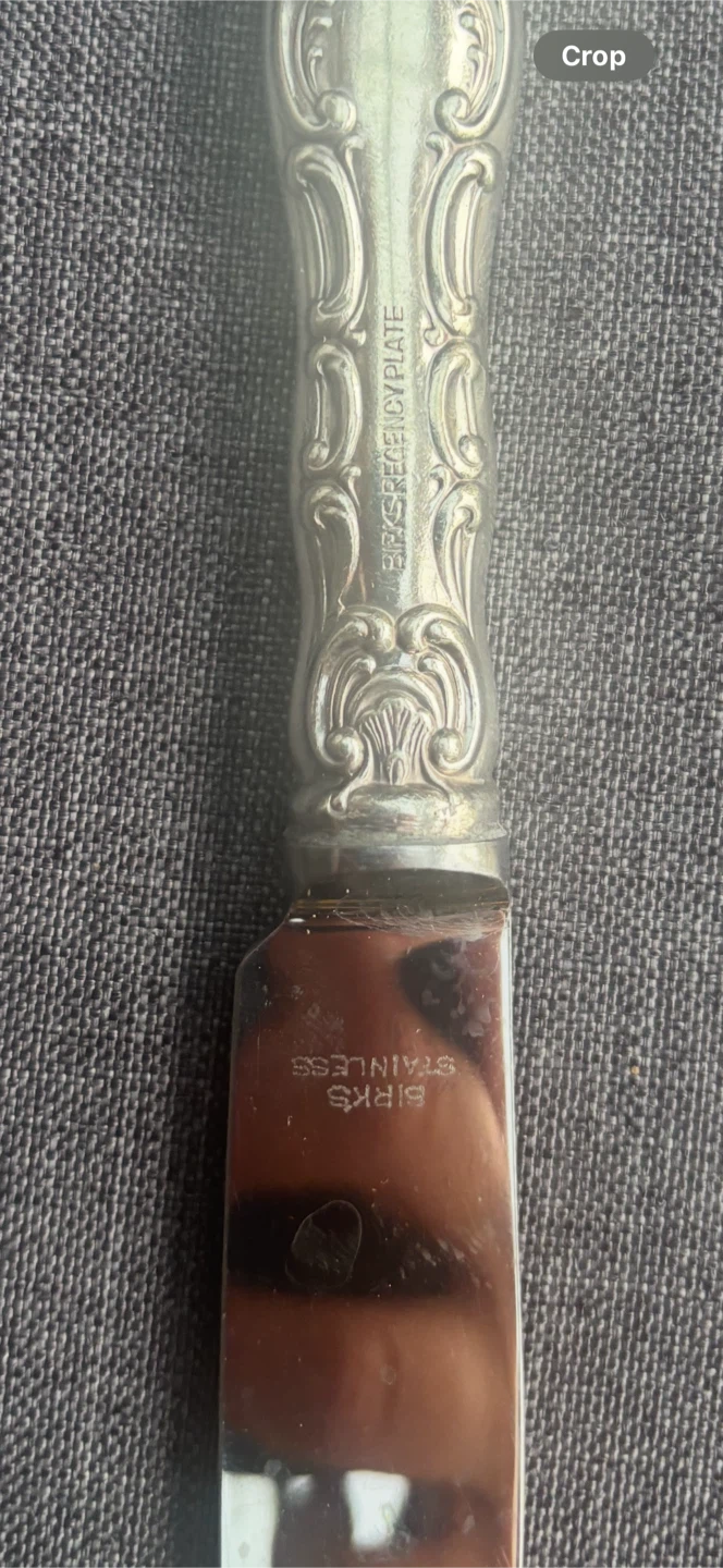 Birks Silver Plated Regency Flatware Set - photo 3