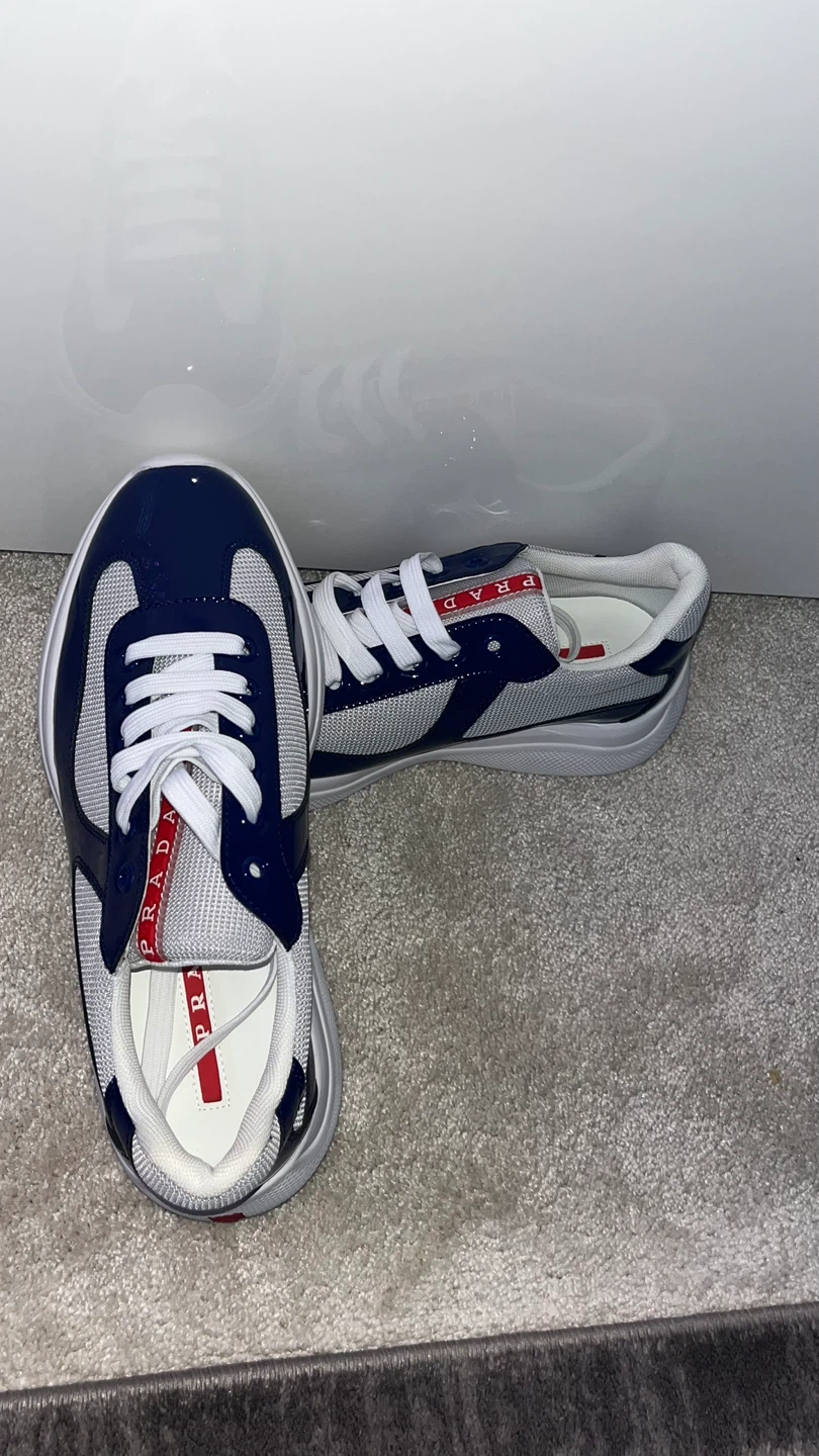Prada Sneakers - navy/Gray - photo 3