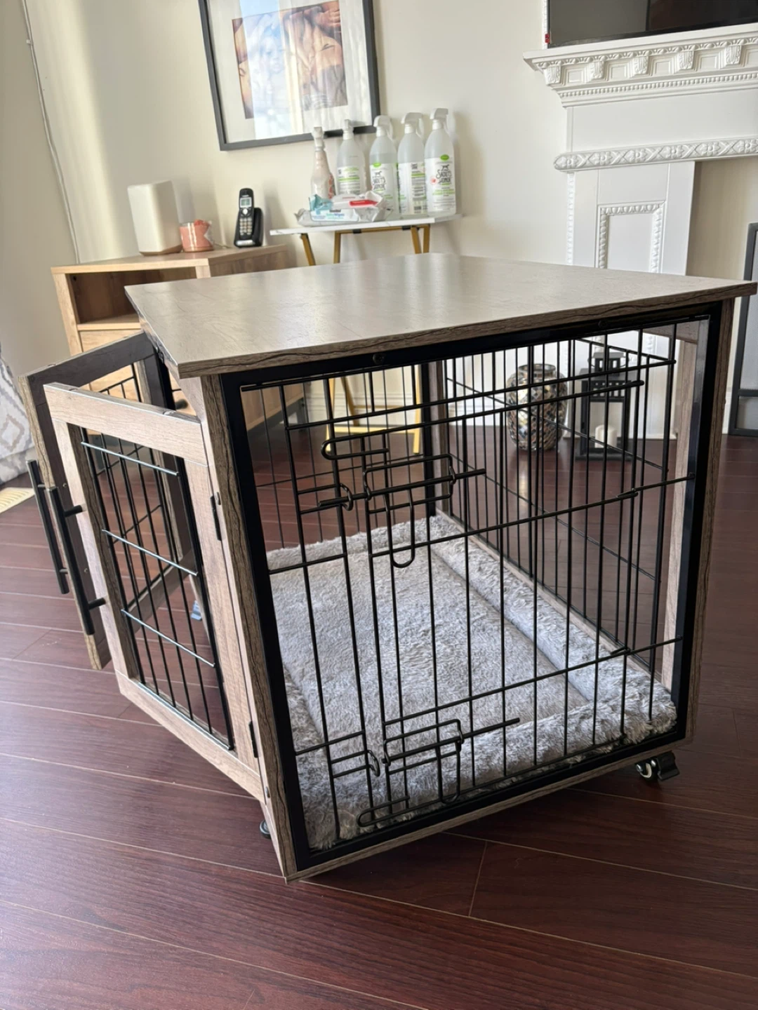 Dog Crate Furniture End Table - photo 3