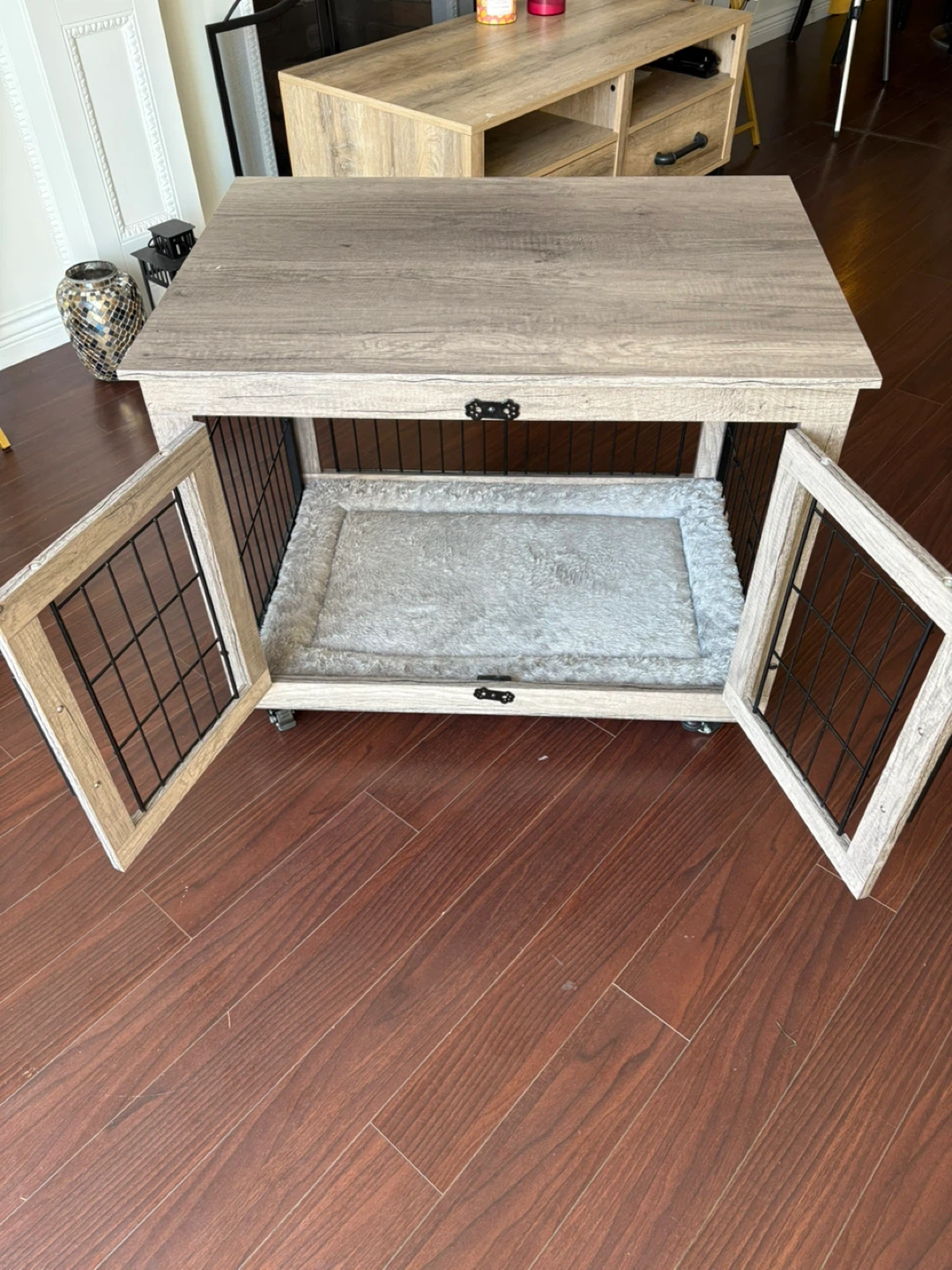 Dog Crate Furniture End Table - photo 2
