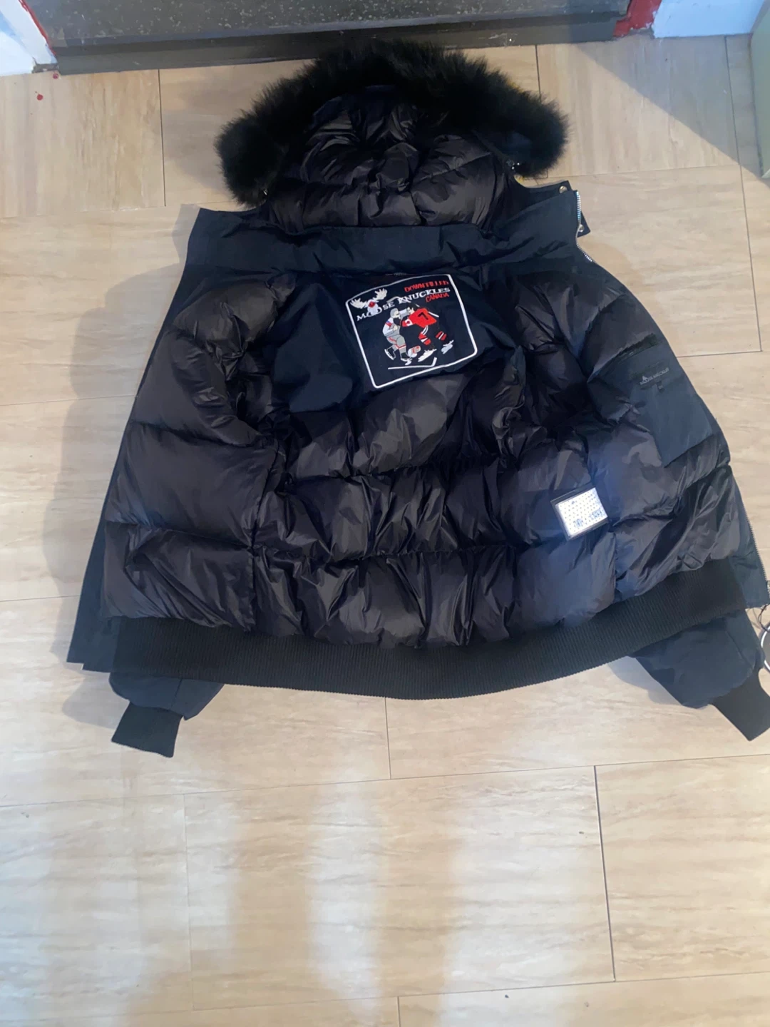 Moose Knuckles Down Bomber Jacket - photo 2