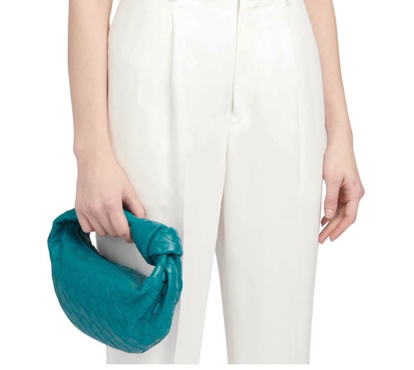 Bottega Veneta Mini Jodie Bag - Teal - photo 2