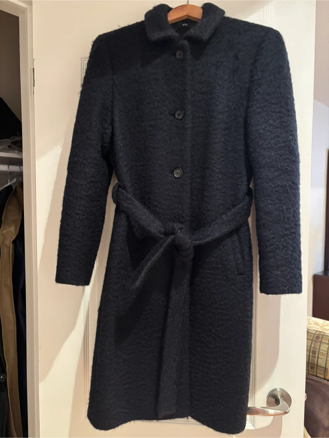 Women Cashmere Coat . From Hugo Boss. Size 6 - photo 5