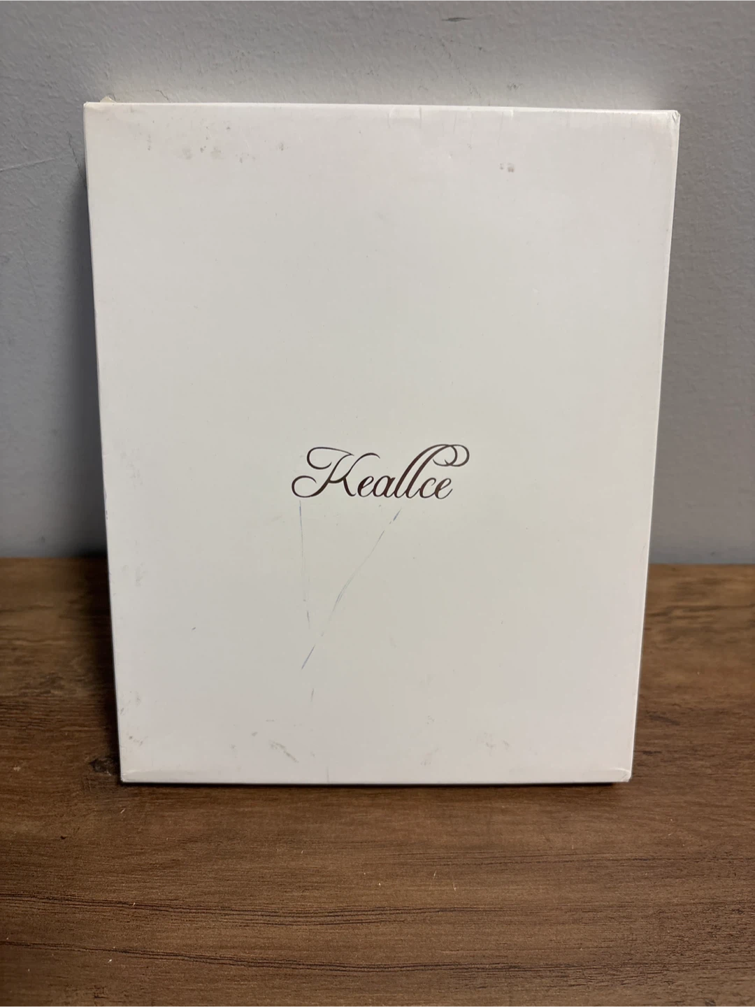 Keallce Blue iPhone 12 Case with Wallet and Wrist Strap
