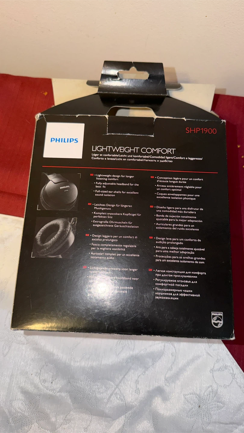 Philips SHP1900 Wired OverEar Headphones - photo 3