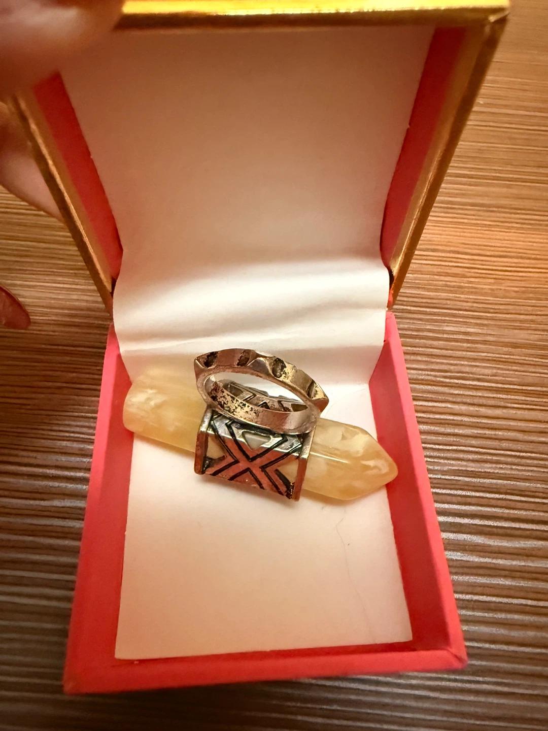 Silver toned Fashion Ring - photo 3