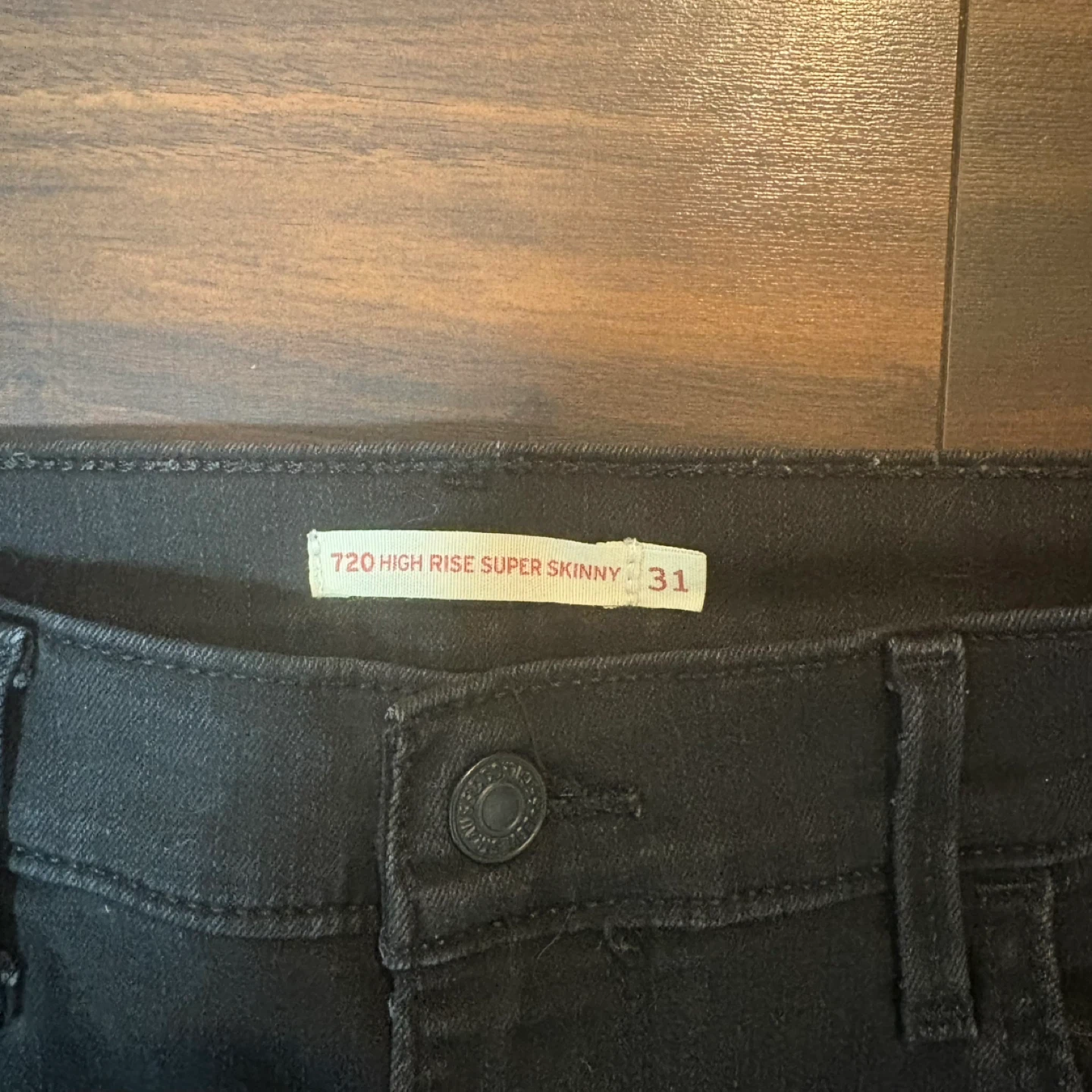 Levi's 720 High Rise Super Skinny Jeans - Size 31 - photo 2