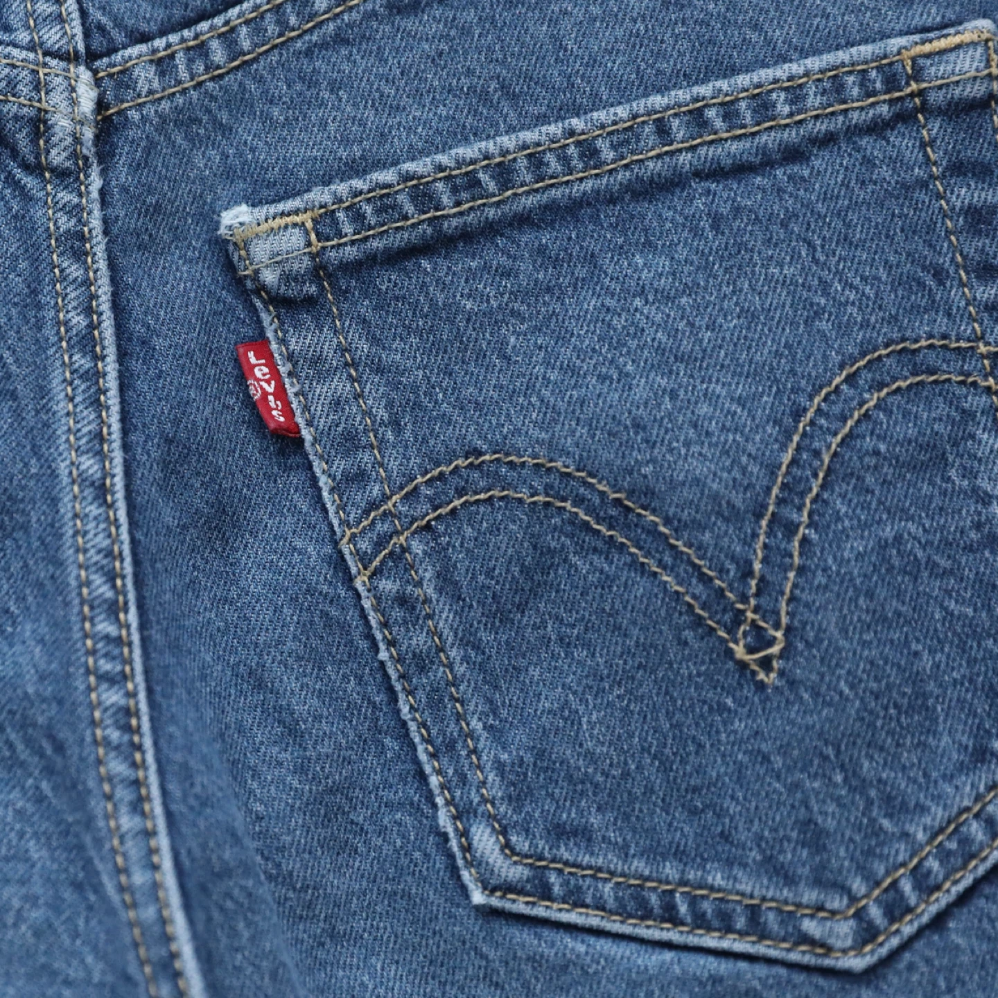Levi's Jeans medium blue high waisted 28 - photo 4