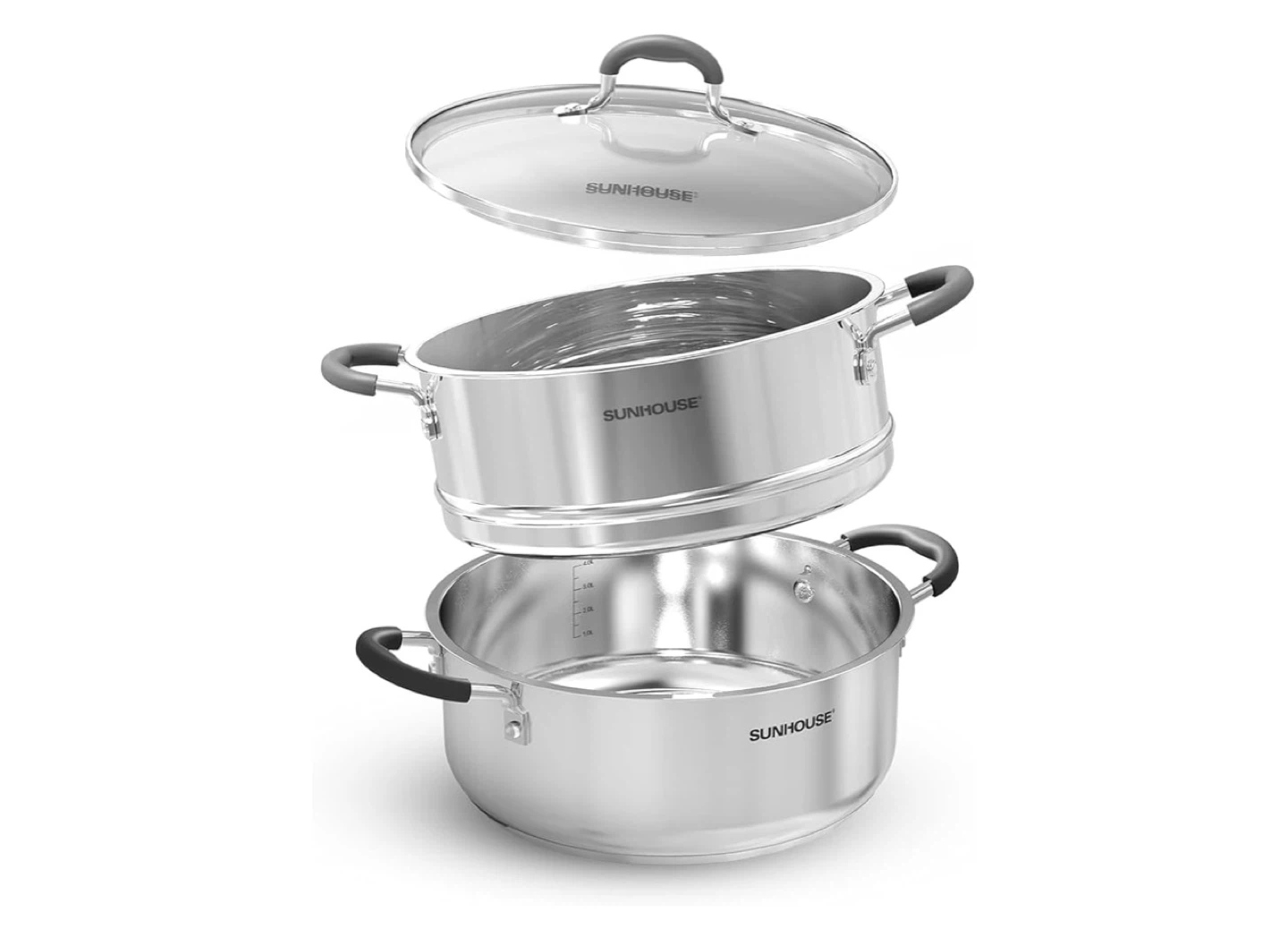 Sunhouse Stainless Steel Steamer Pot