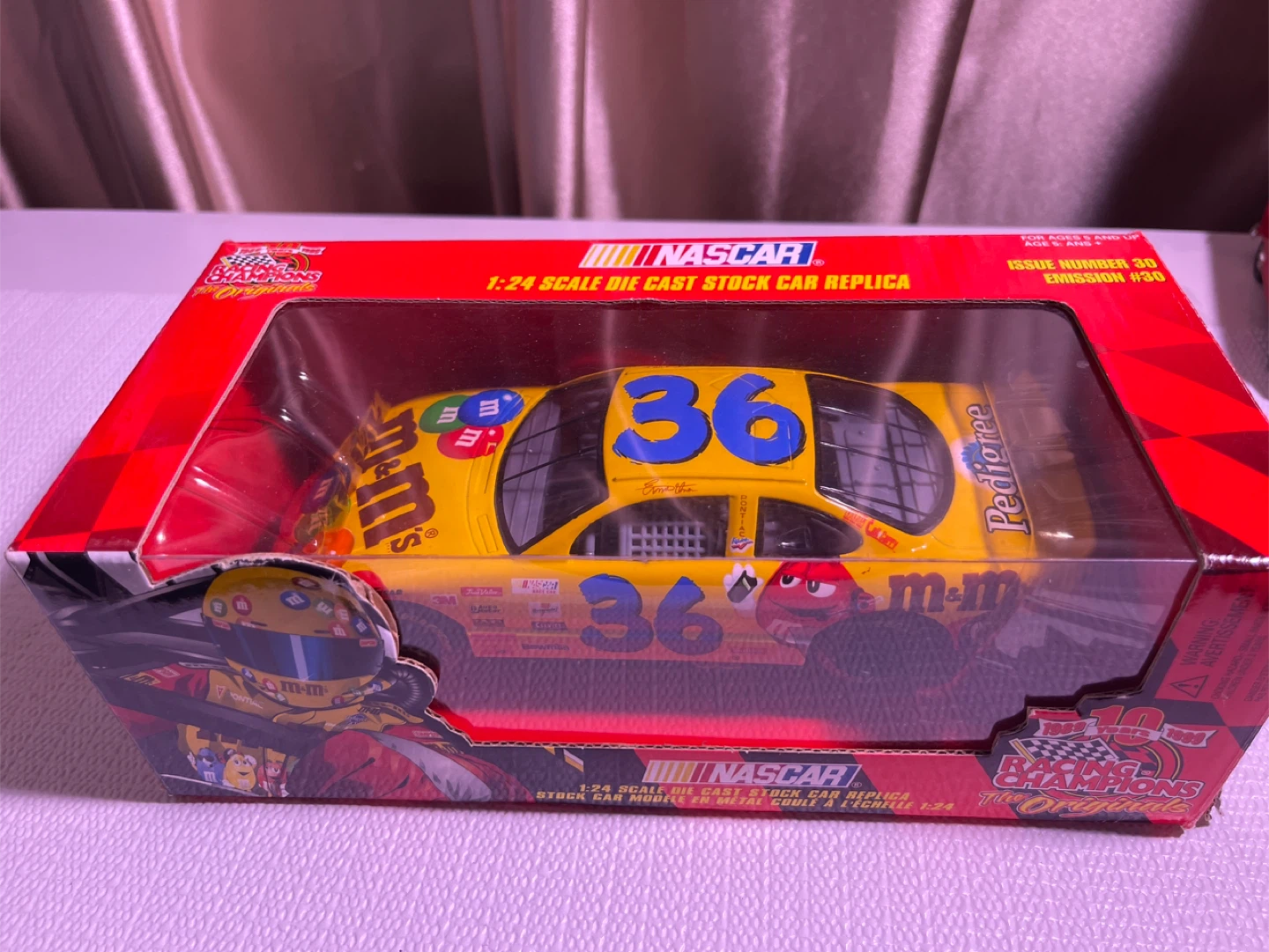 Racing Champions M&M's Pontiac Grand Prix Diecast