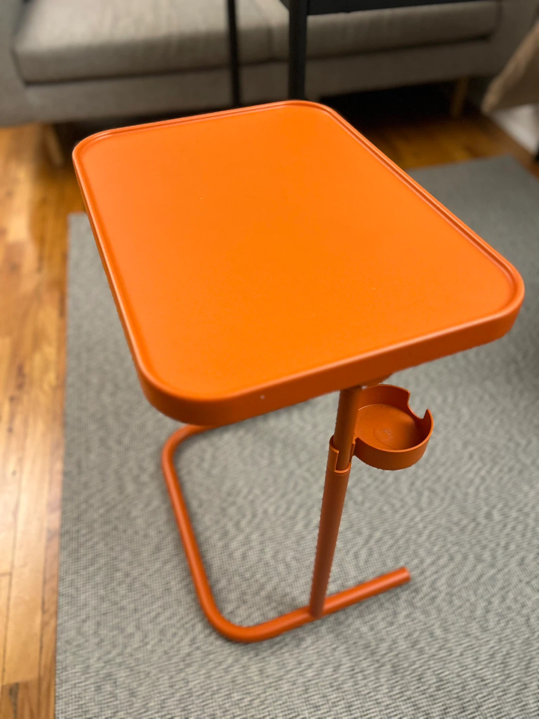 IKEA BJÖRKÅSEN Laptop Table, Orange