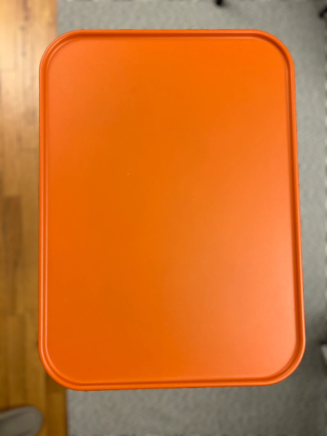 IKEA BJÖRKÅSEN Laptop Table, Orange - photo 3