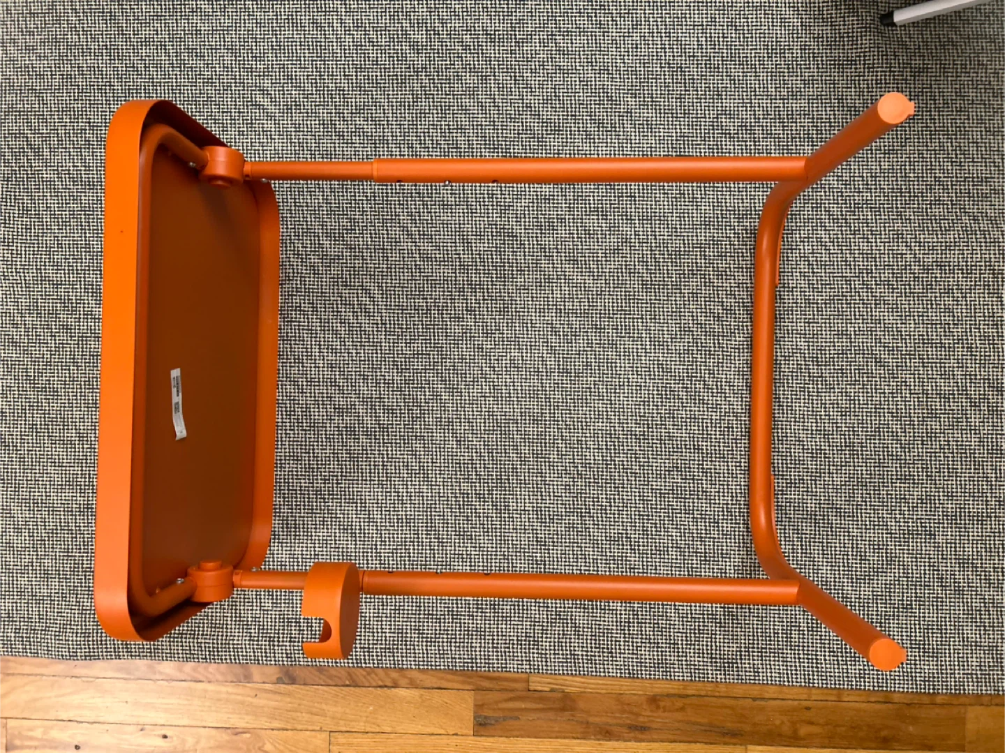 IKEA BJÖRKÅSEN Laptop Table, Orange - photo 2