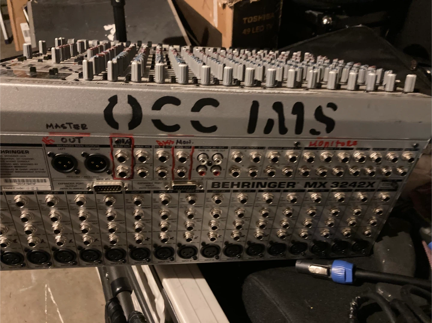 Behringer Eurorack MX 3242X Mixing Console - photo 4