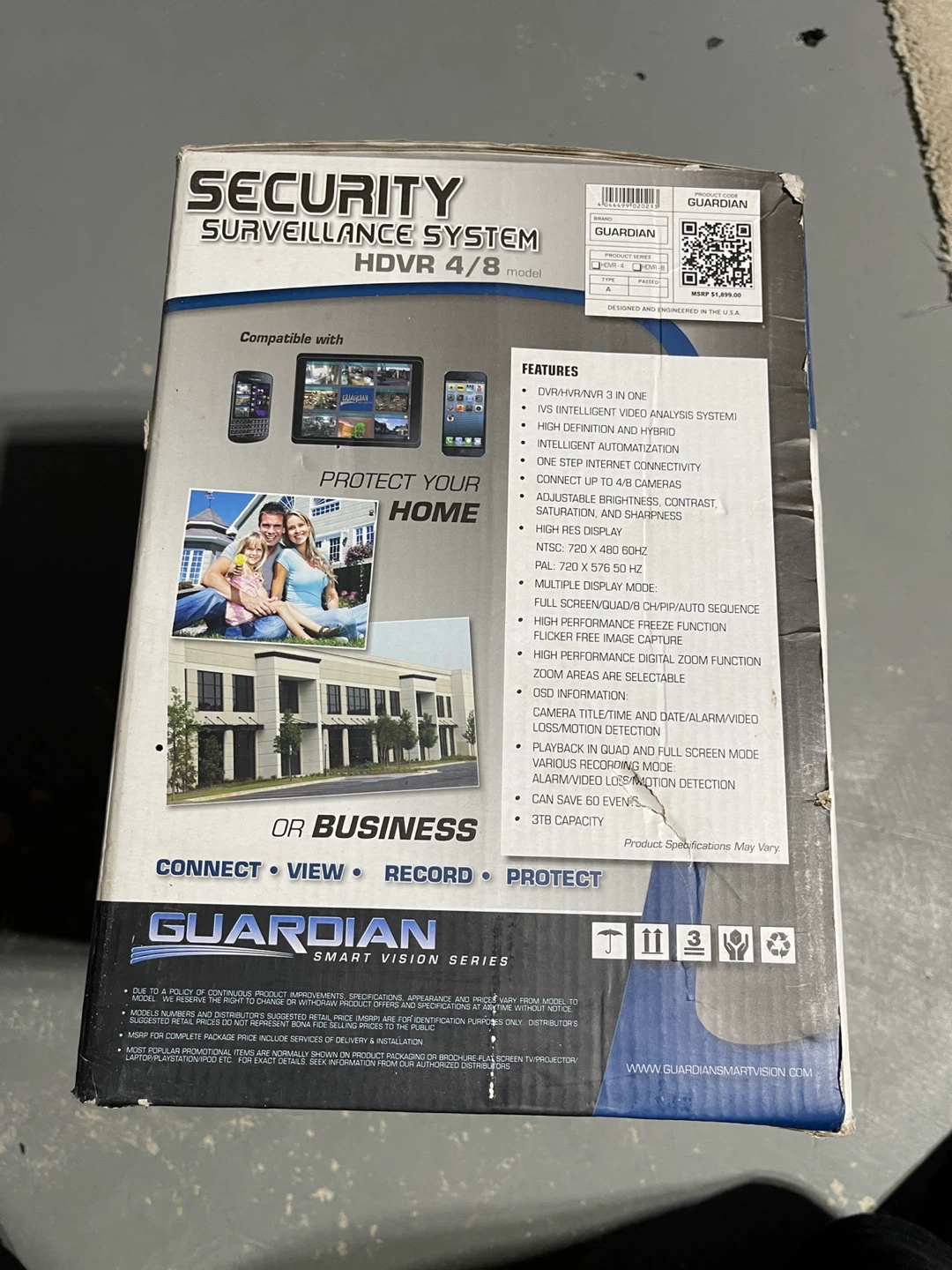 Guardian HDVR 4/8 Security Surveillance System - photo 4