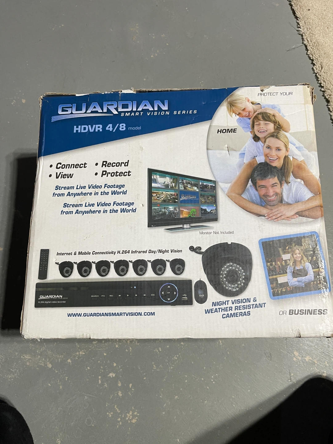 Guardian HDVR 4/8 Security Surveillance System