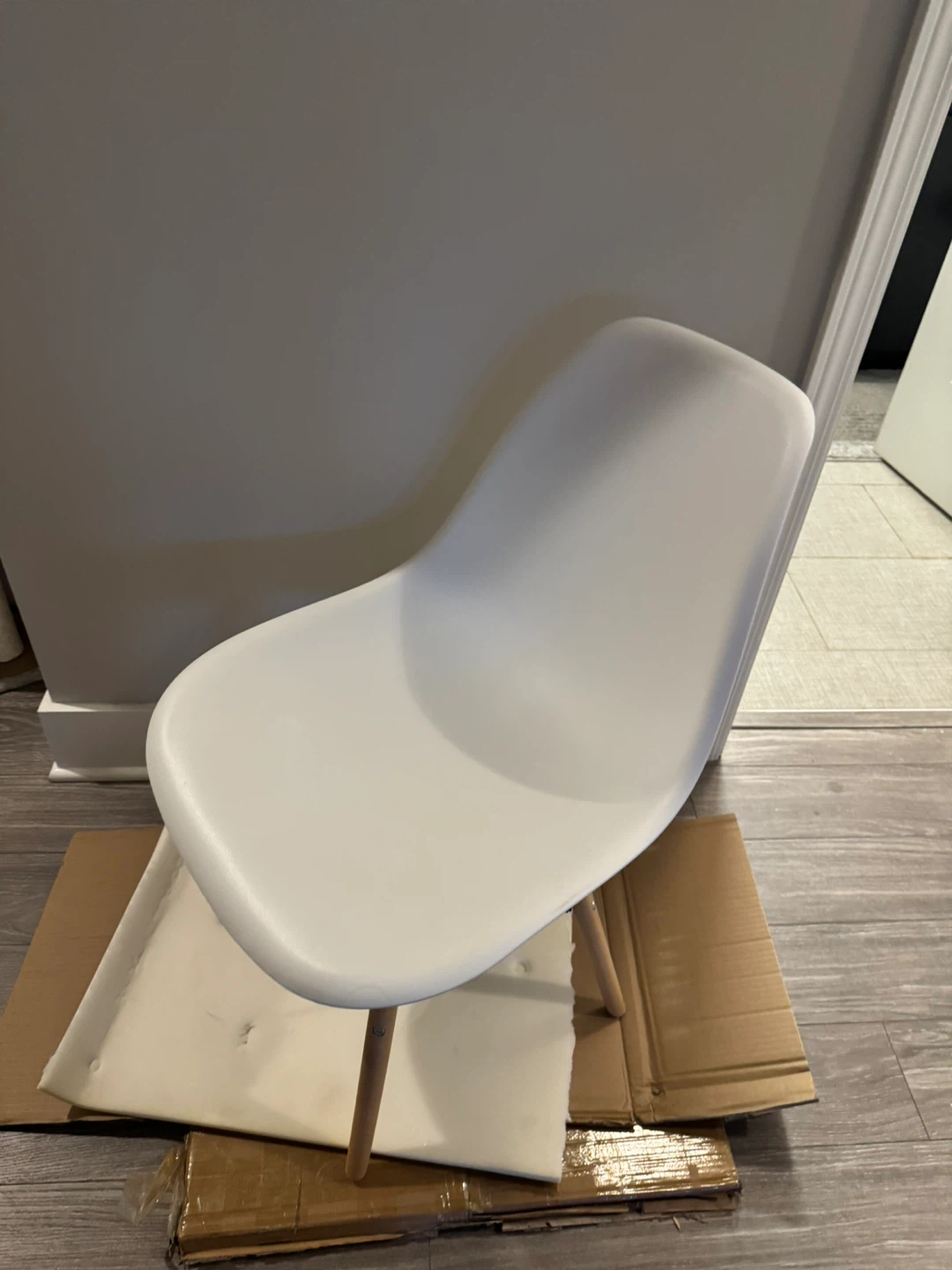 Giantex White Dining Chair