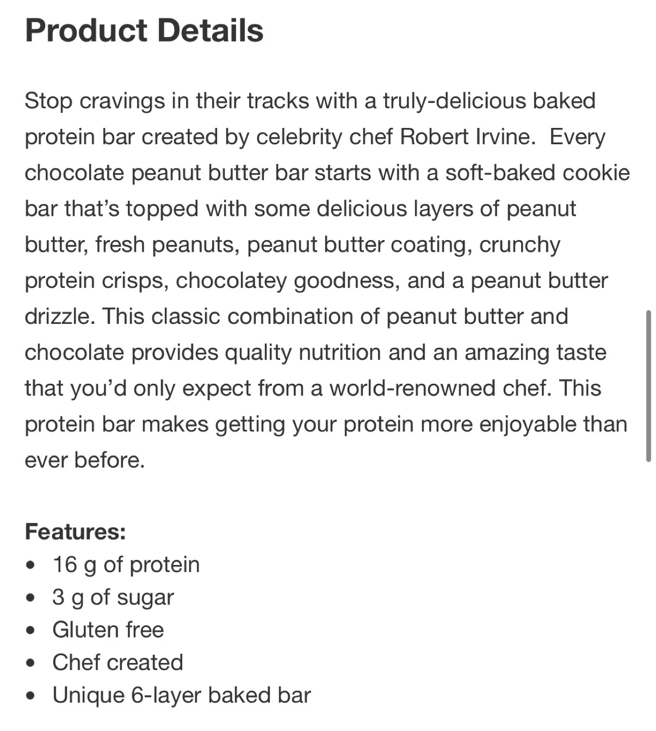 Robert Irvine's Protein Bars - photo 3