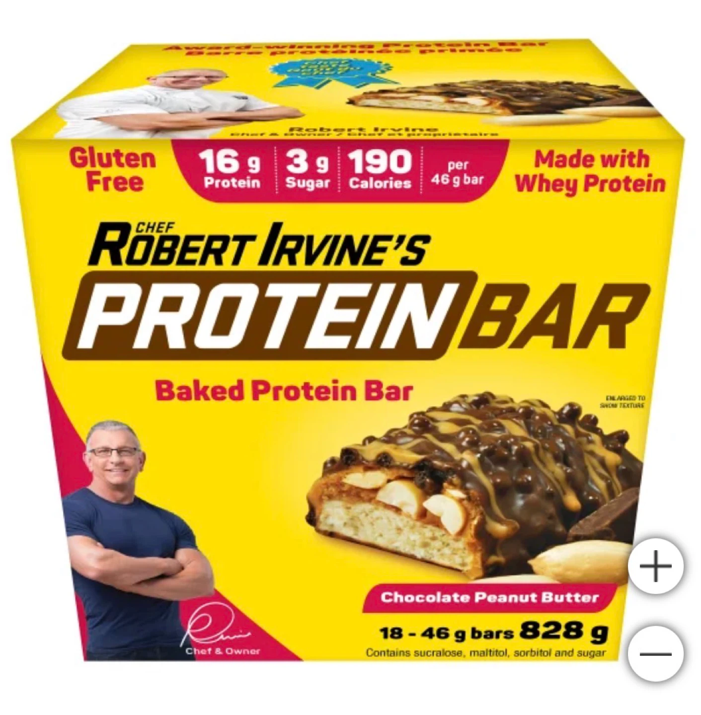 Robert Irvine's Protein Bars