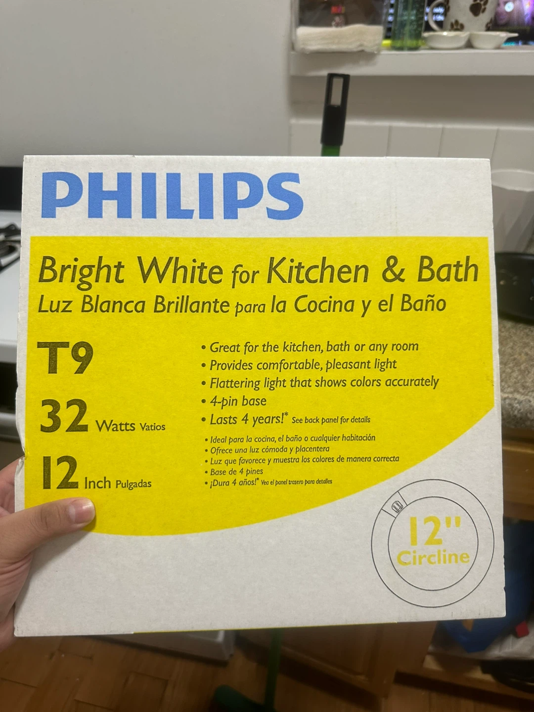 Philips Bright White T9 32W 12in Circline Bulb