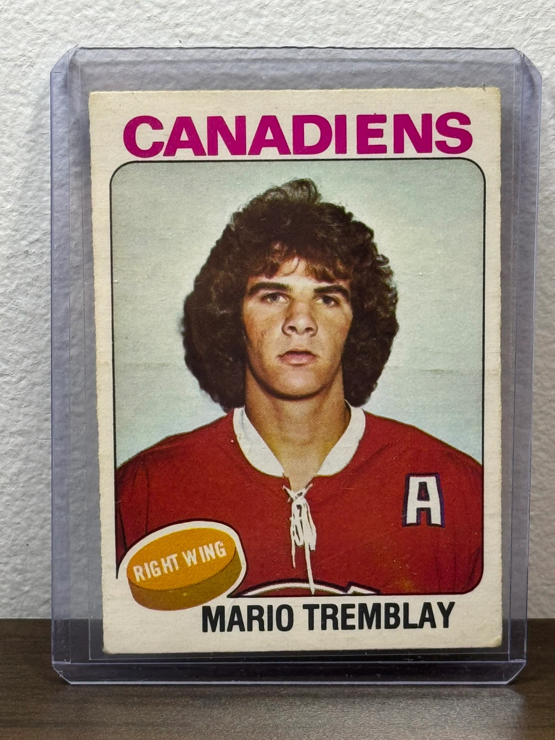 Mario Tremblay Canadiens Hockey Card