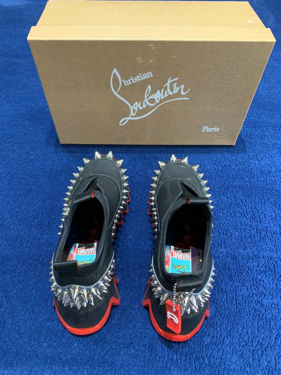 Christian Louboutin Special Edition Marvel Sneakers - photo 2
