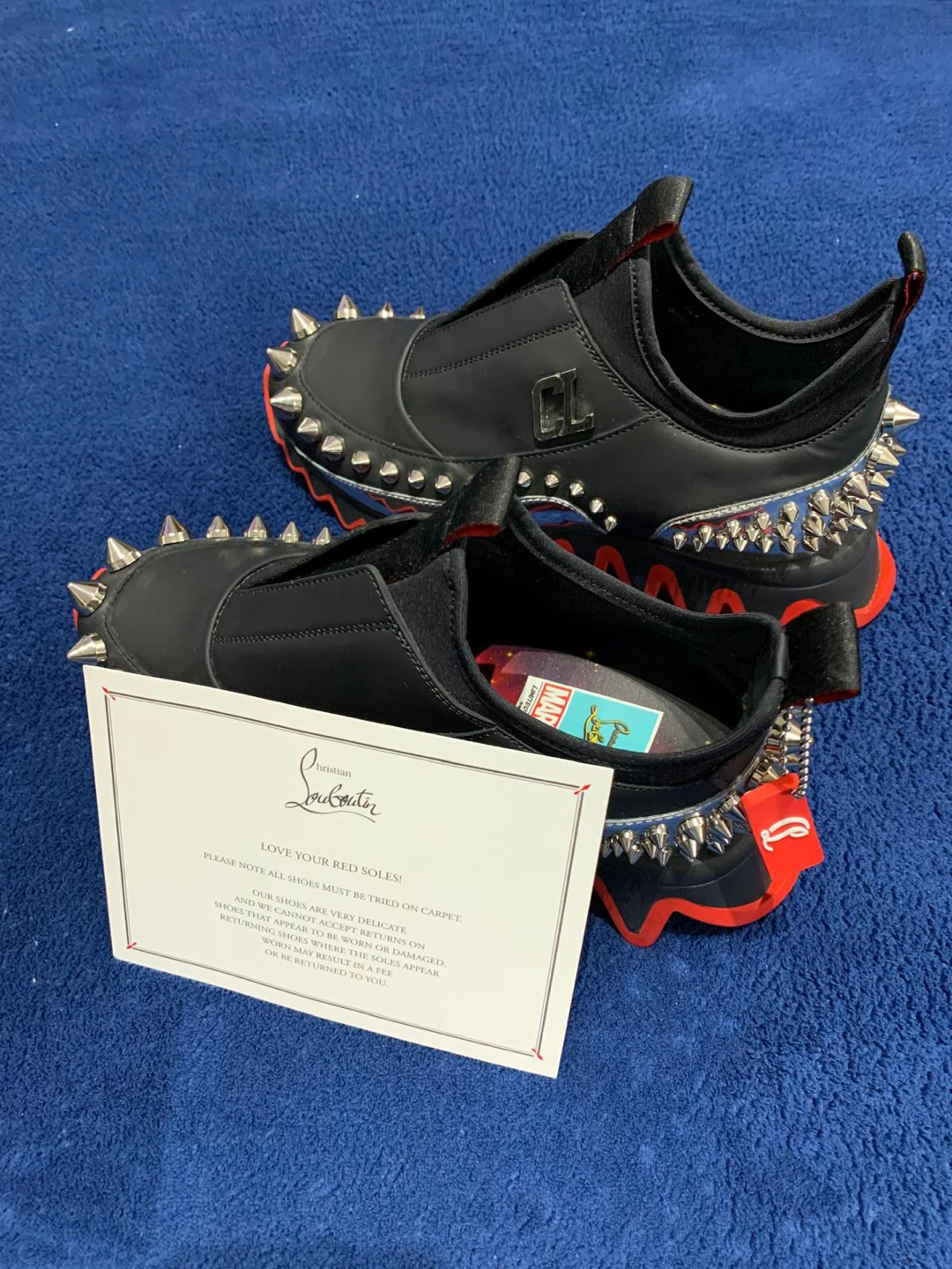 Christian Louboutin Special Edition Marvel Sneakers - photo 5