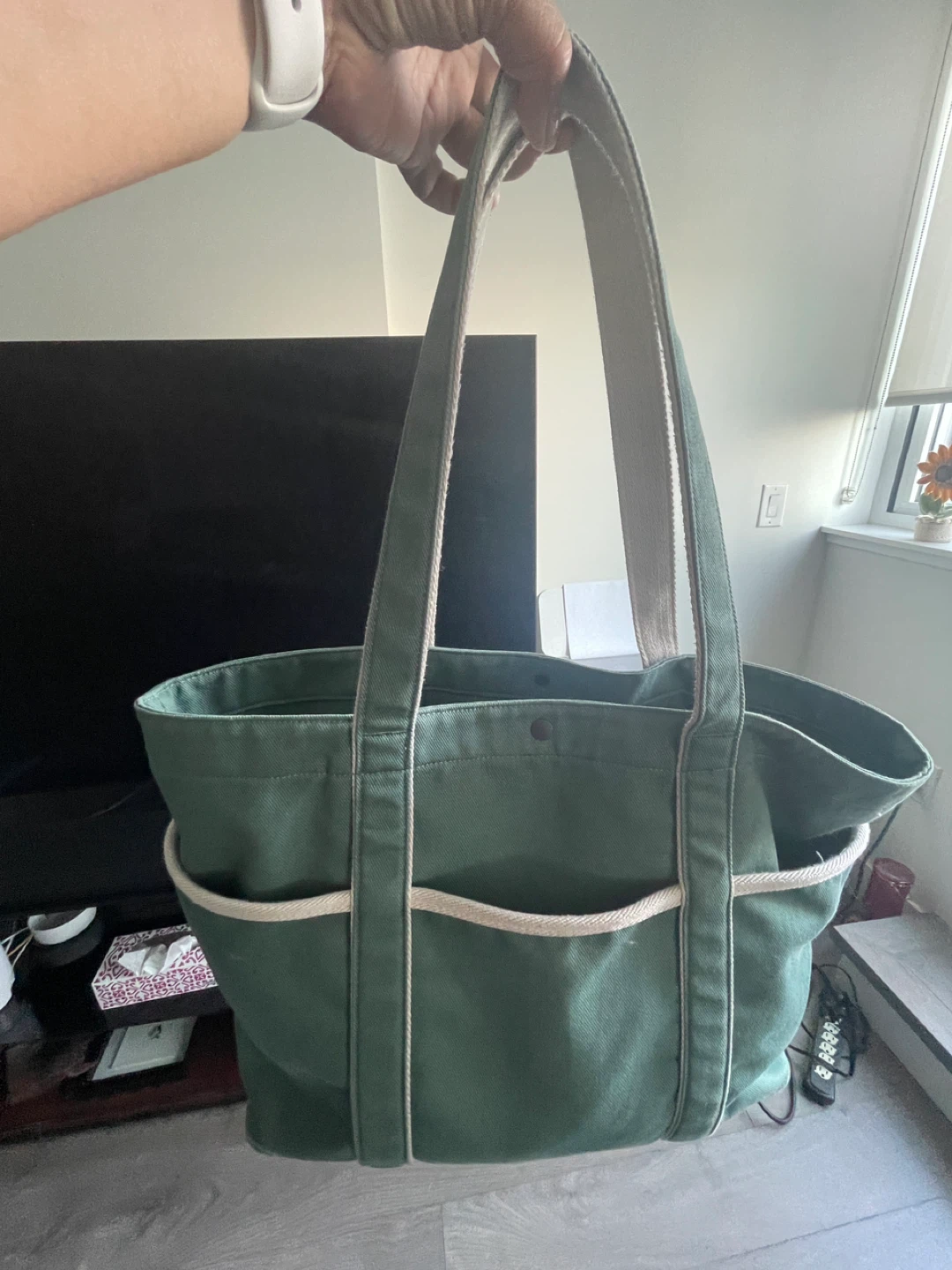 🥕 Lululemon Green Tote Bag - photo 2