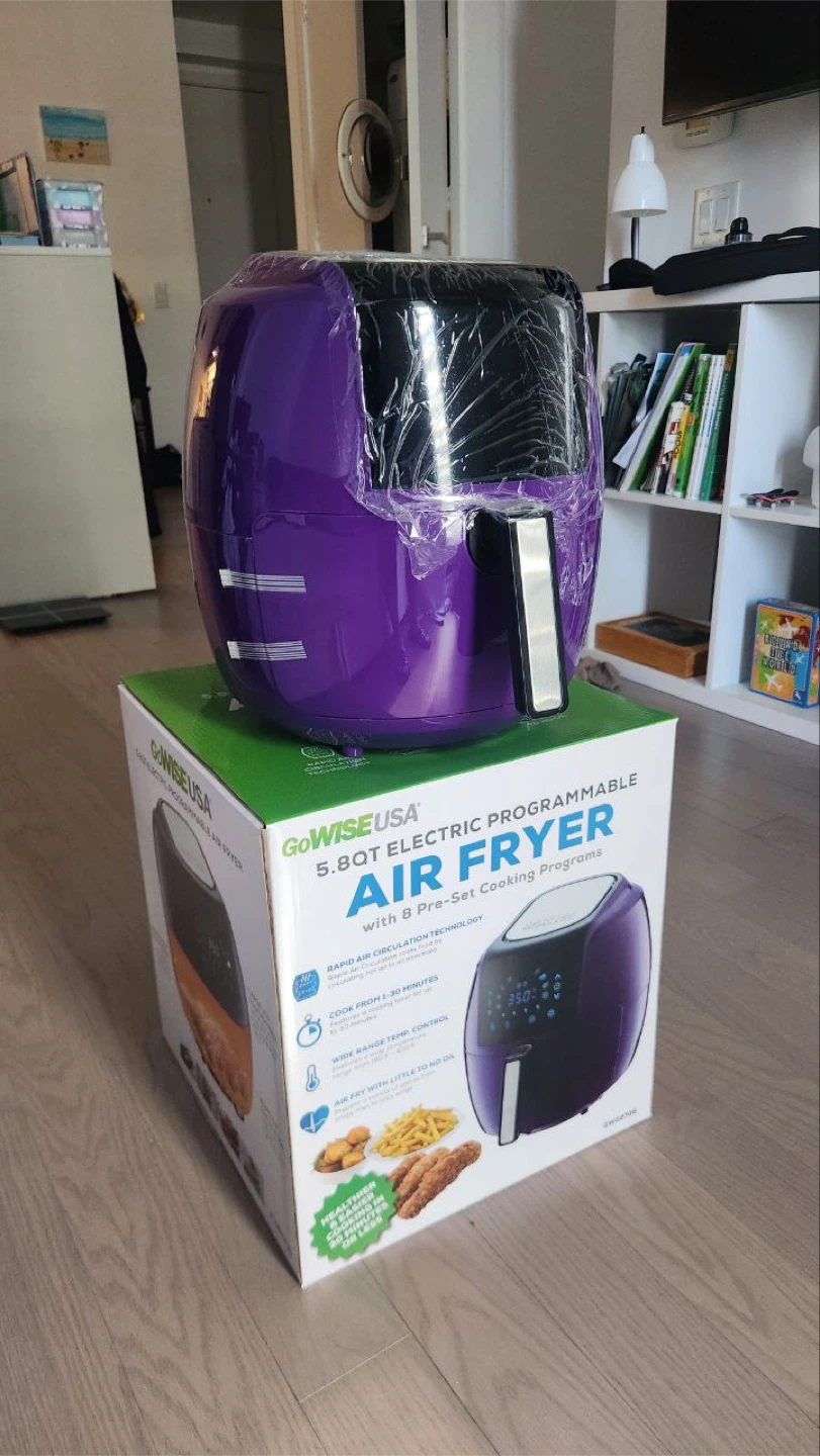 New GoWise USA 5.8QT Electric Programmable Air Fryer - photo 4