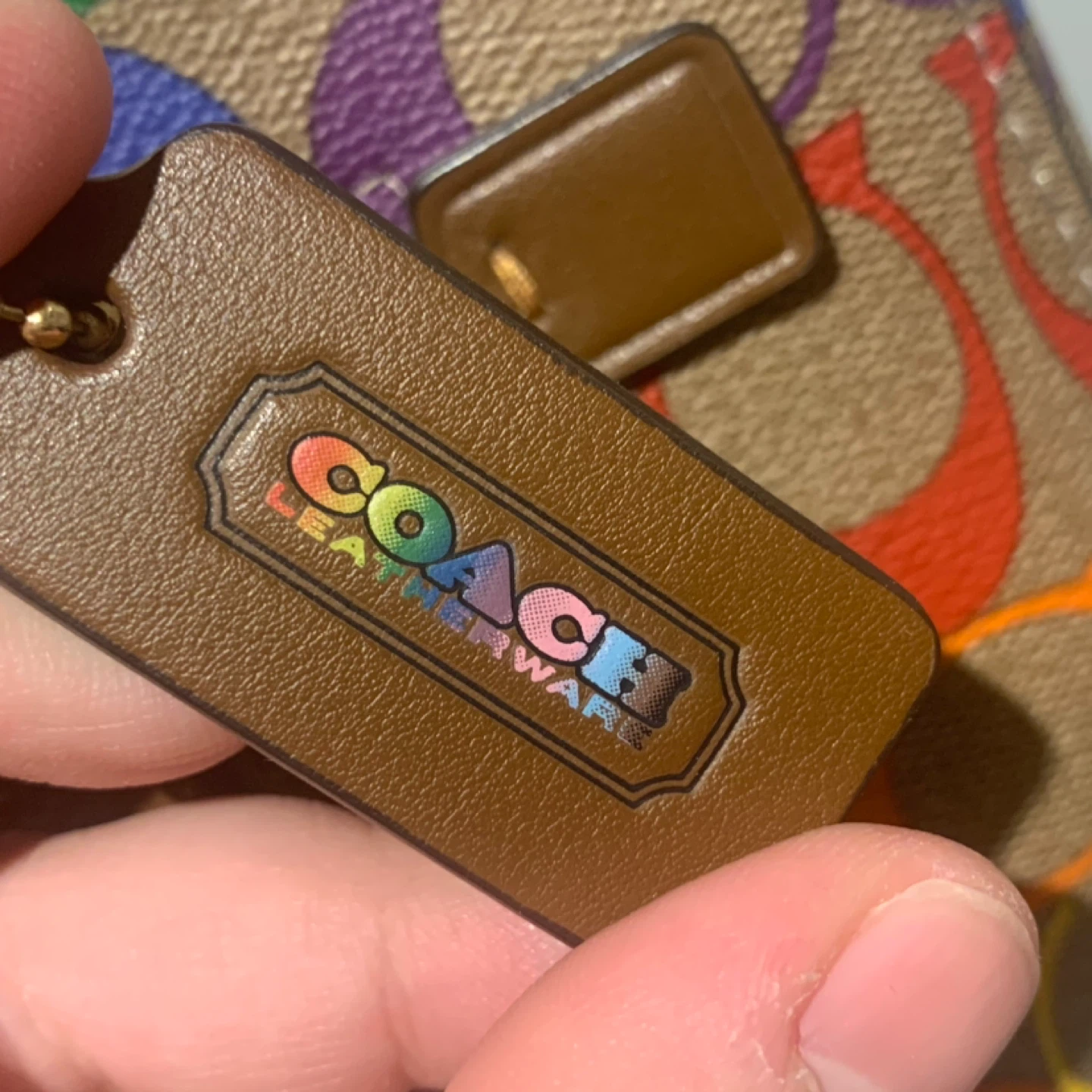 Genuine Coach 2022 Pride Rowan Satchel Purse - photo 5