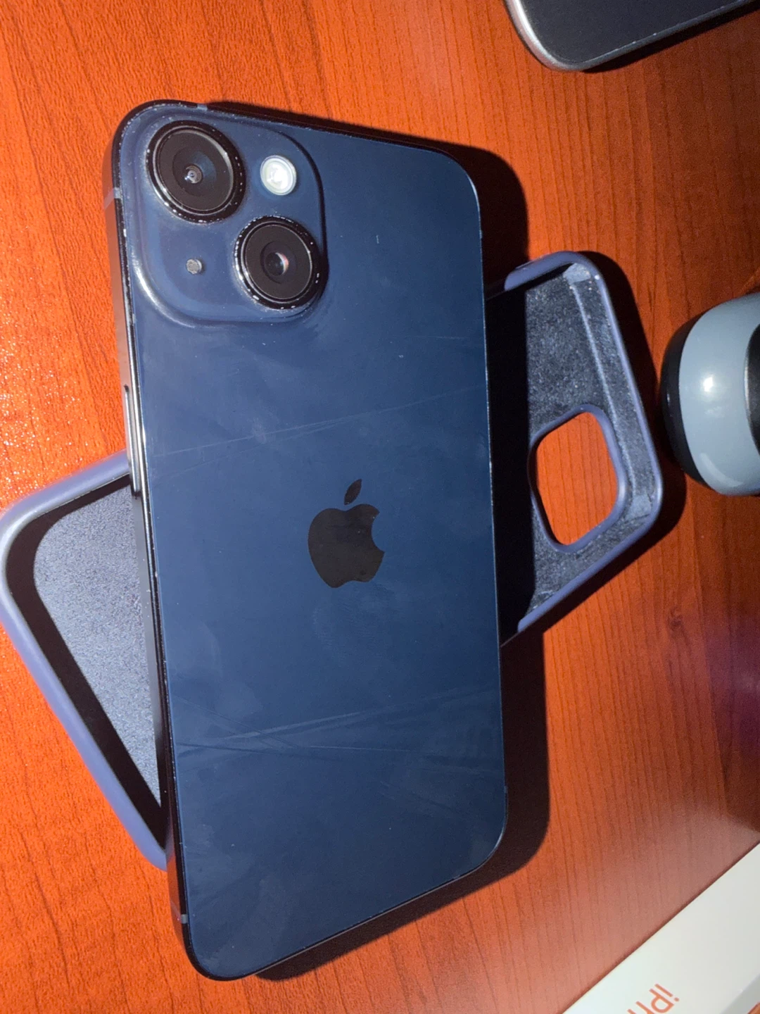 iPhone 14 Blue with Case-128gb - photo 4