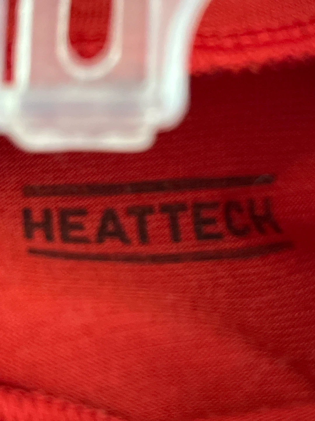 HEATTECH Red Turtleneck Top - photo 2