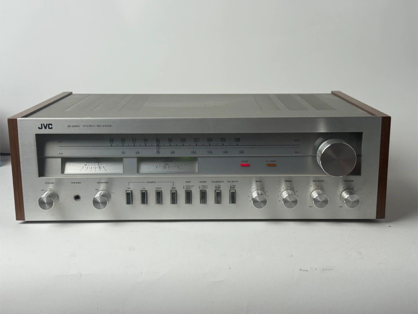 JVC JR-S81W Stereo Receiver