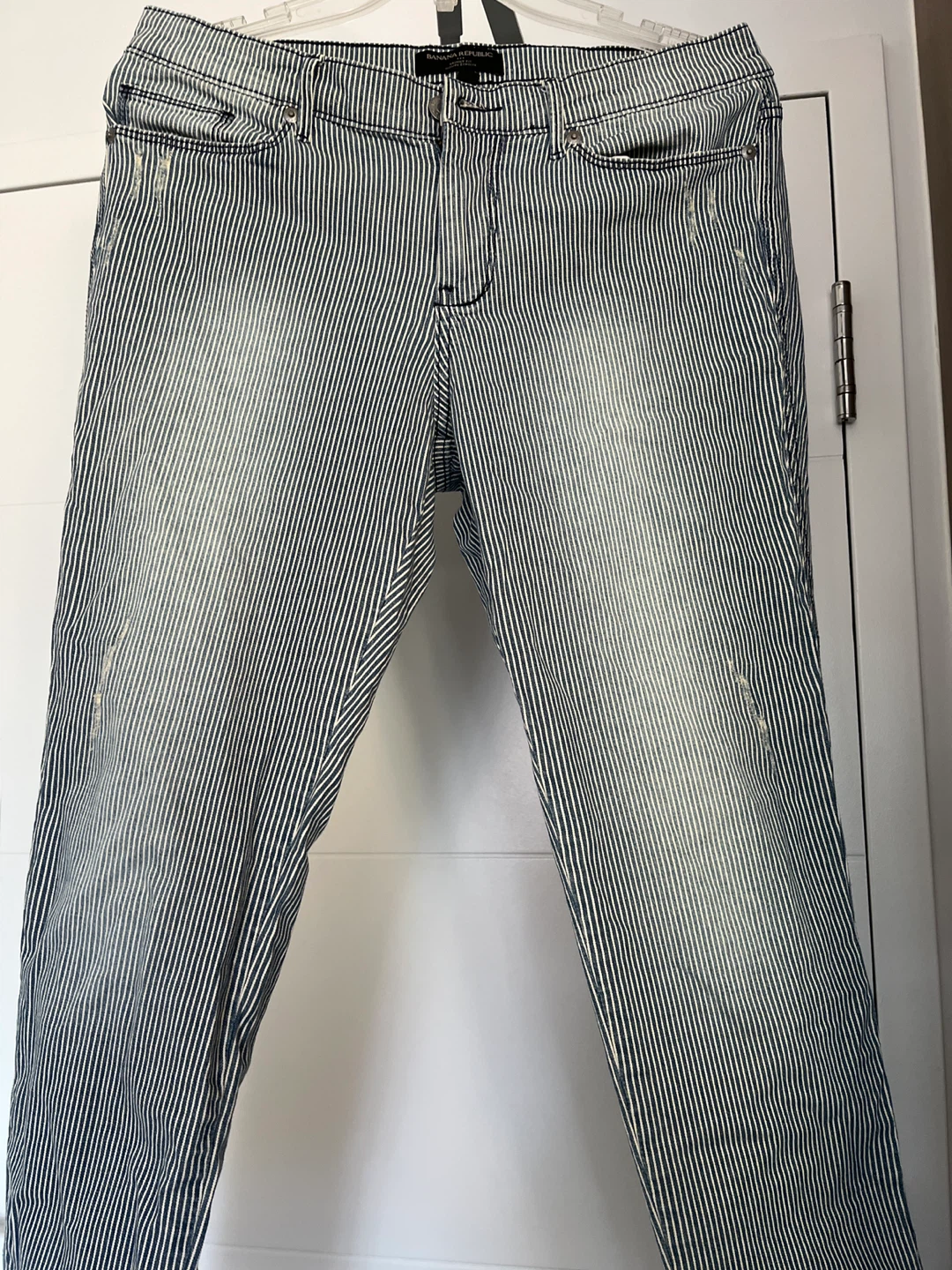 Banana Republic Striped Skinny Fit Jeans - photo 2
