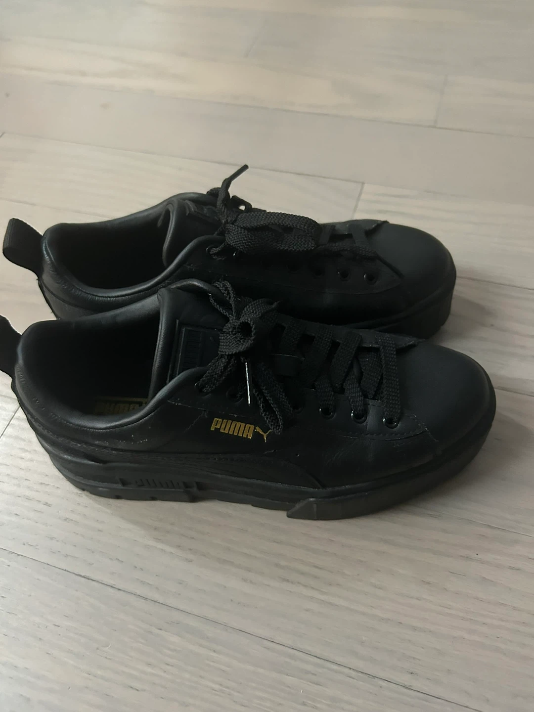 👟 Puma Sneakers (Women’s Size 8, Black) - photo 4