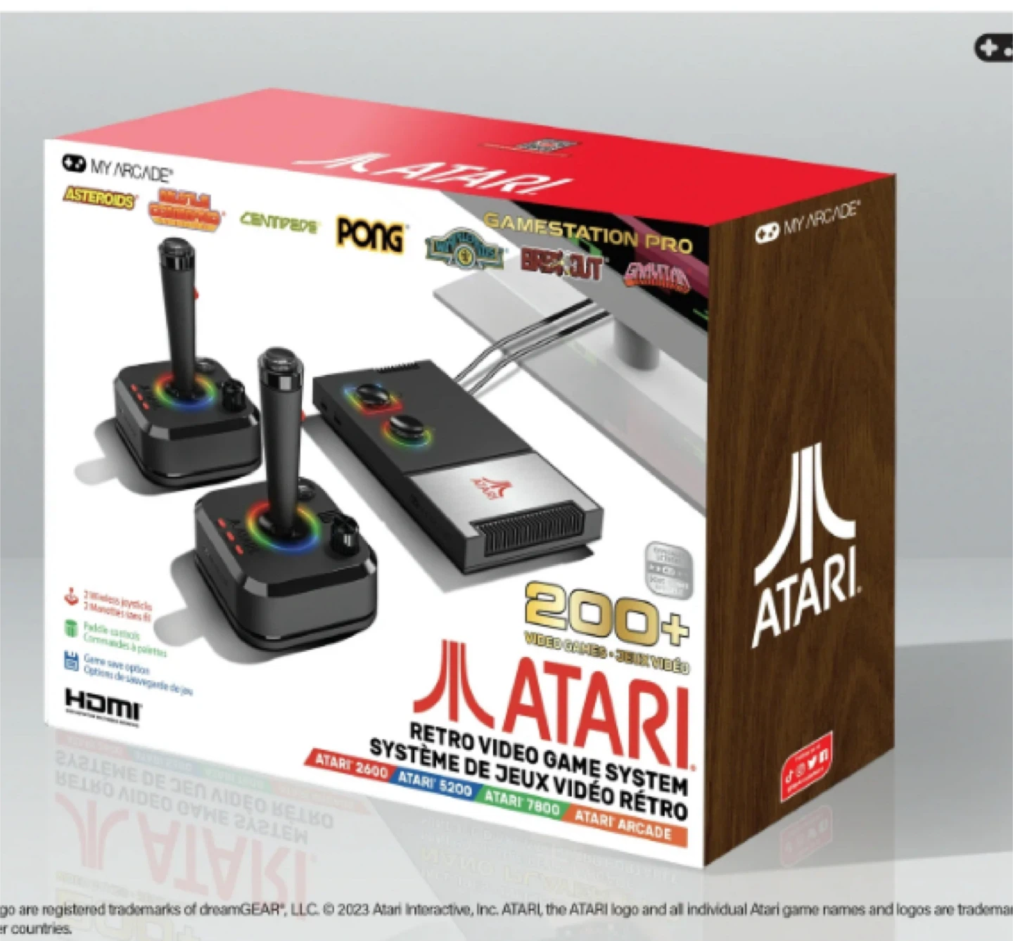 Atari Gamestation Pro Retro Video Game System - New!