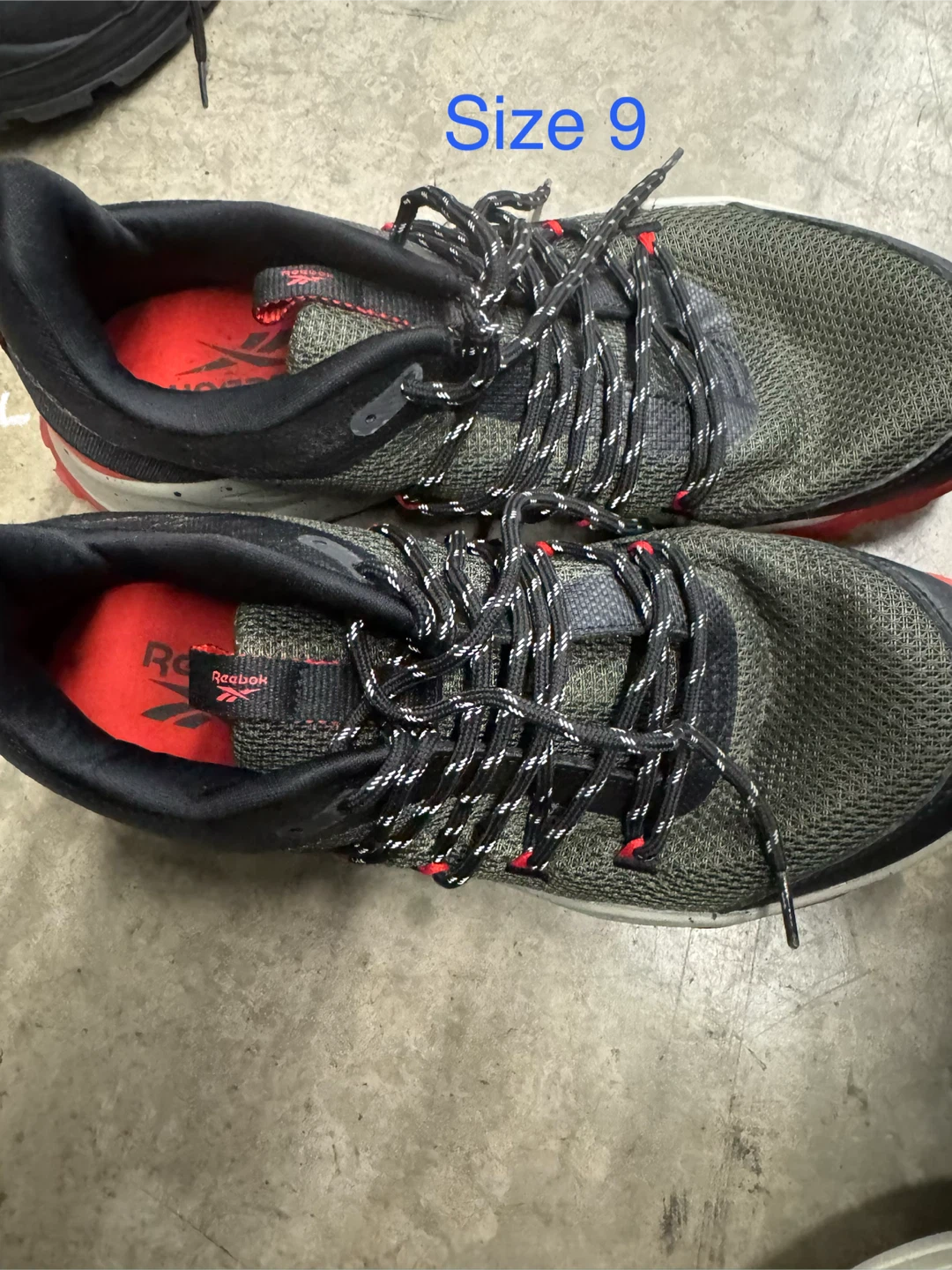 Reebok Trail Running Shoes - Size 9