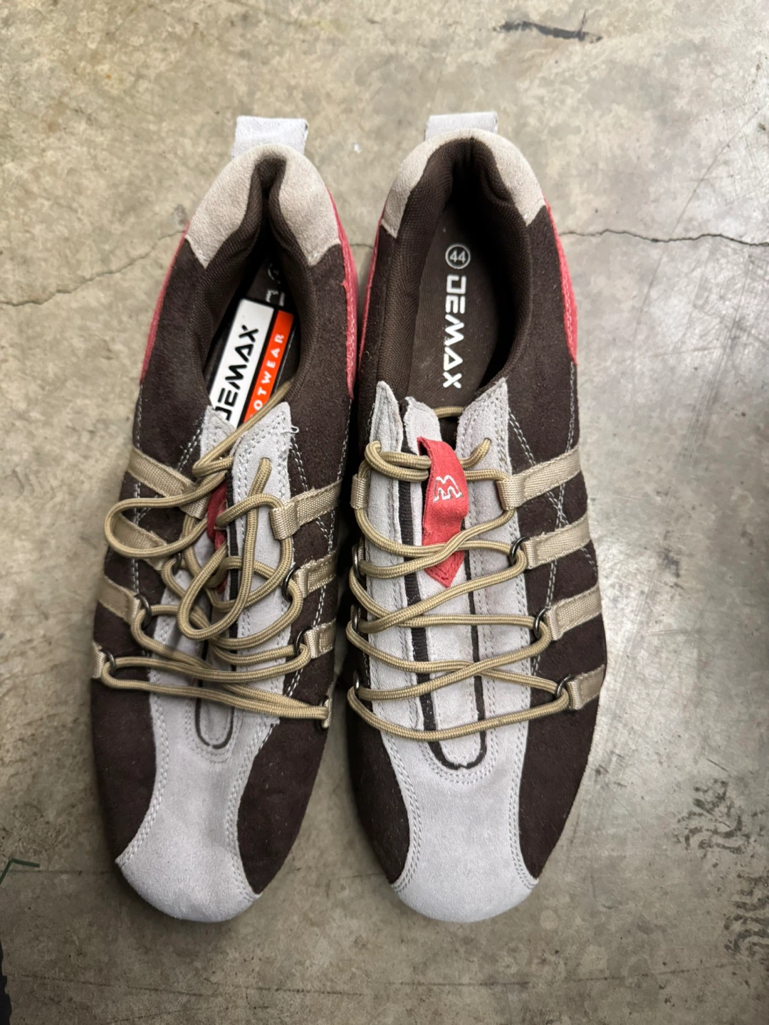 Demax Brown & Beige Sneakers - Size 44 - photo 2