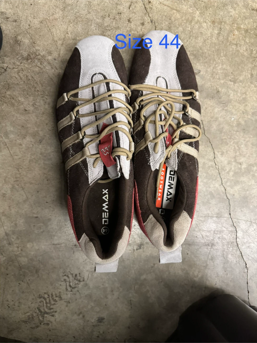 Demax Brown & Beige Sneakers - Size 44 - photo 3